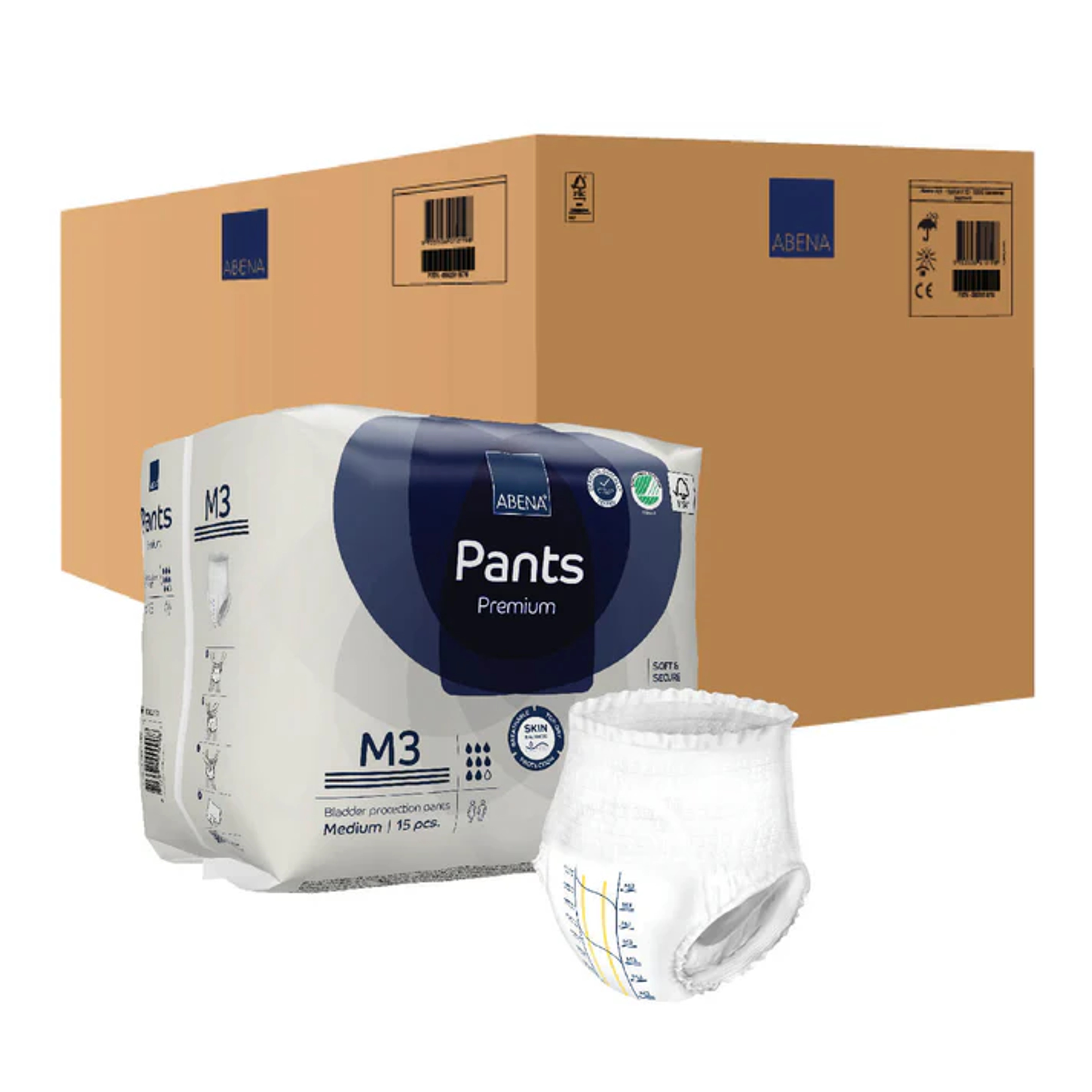 Abena Pants Pull-Up Underwear, Level 3s