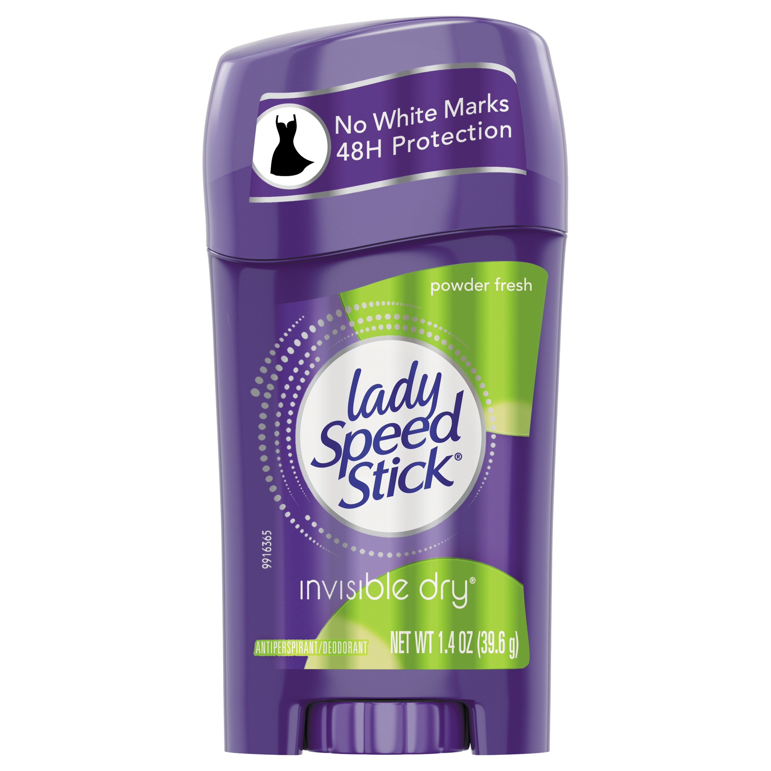 Lady Speed Stick Invisible Dry Antiperspirant Deodorant, Powder Fresh Scent
