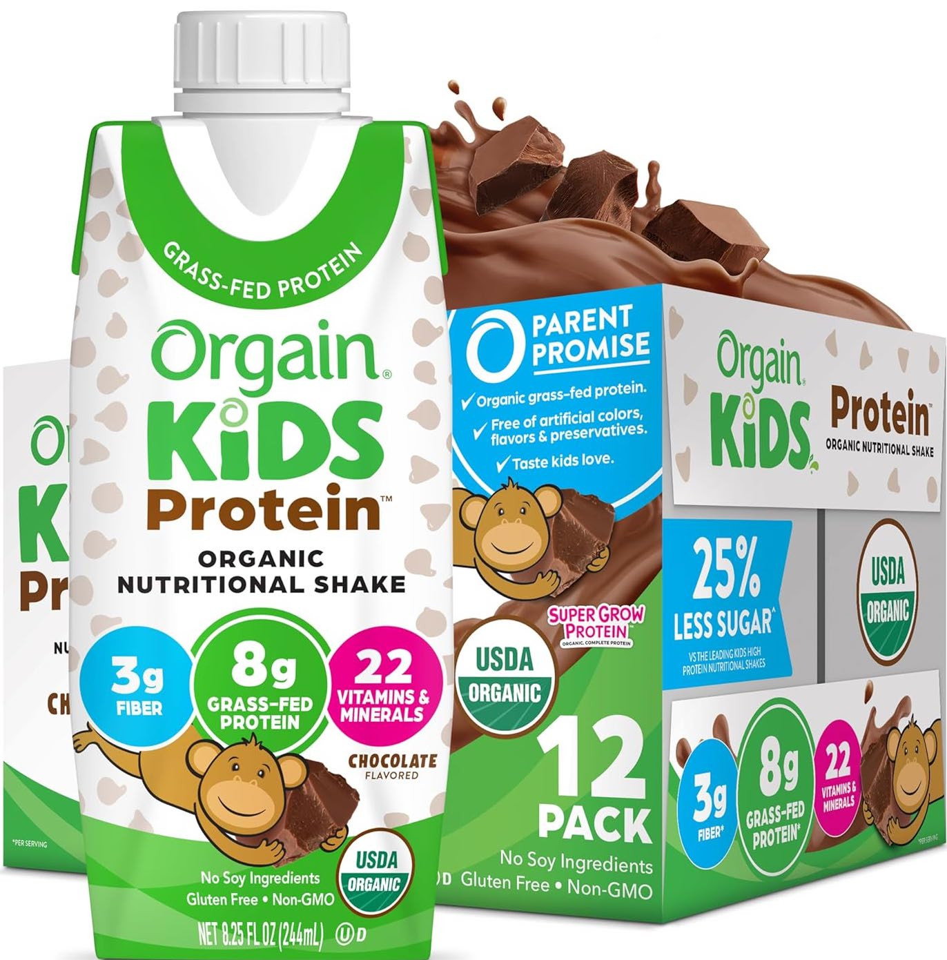 Orgain Kids Protein Organic Nutritional Shake
