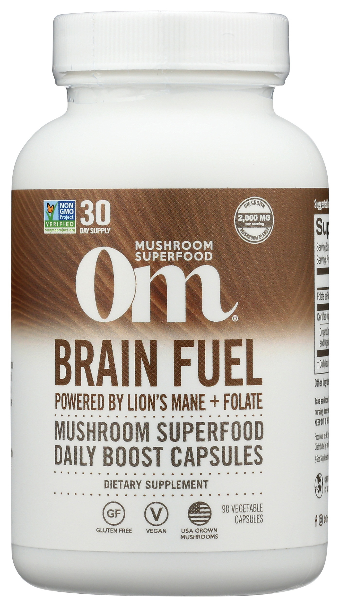 OM Brain Fuel Mushroom Capsules