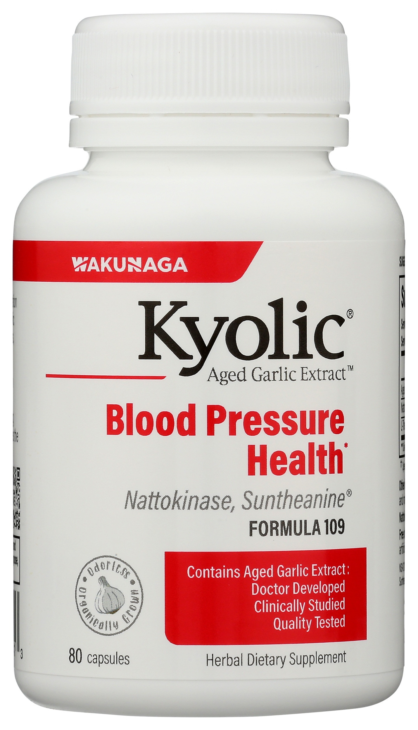 Kyolic Aged Garlic Extract Blood Pressure Health Formula 109