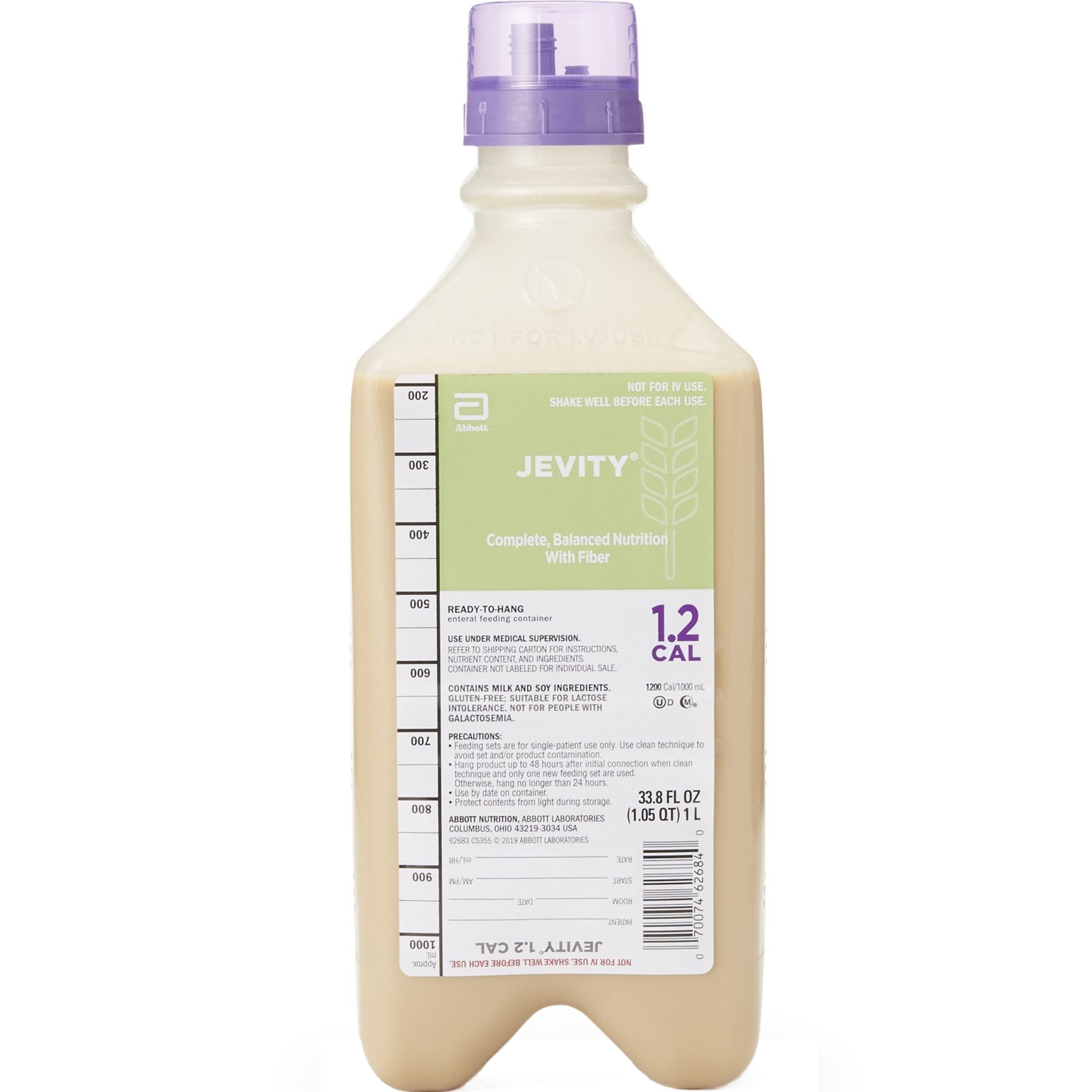 Jevity 1.2 Cal Tube Feeding Formula