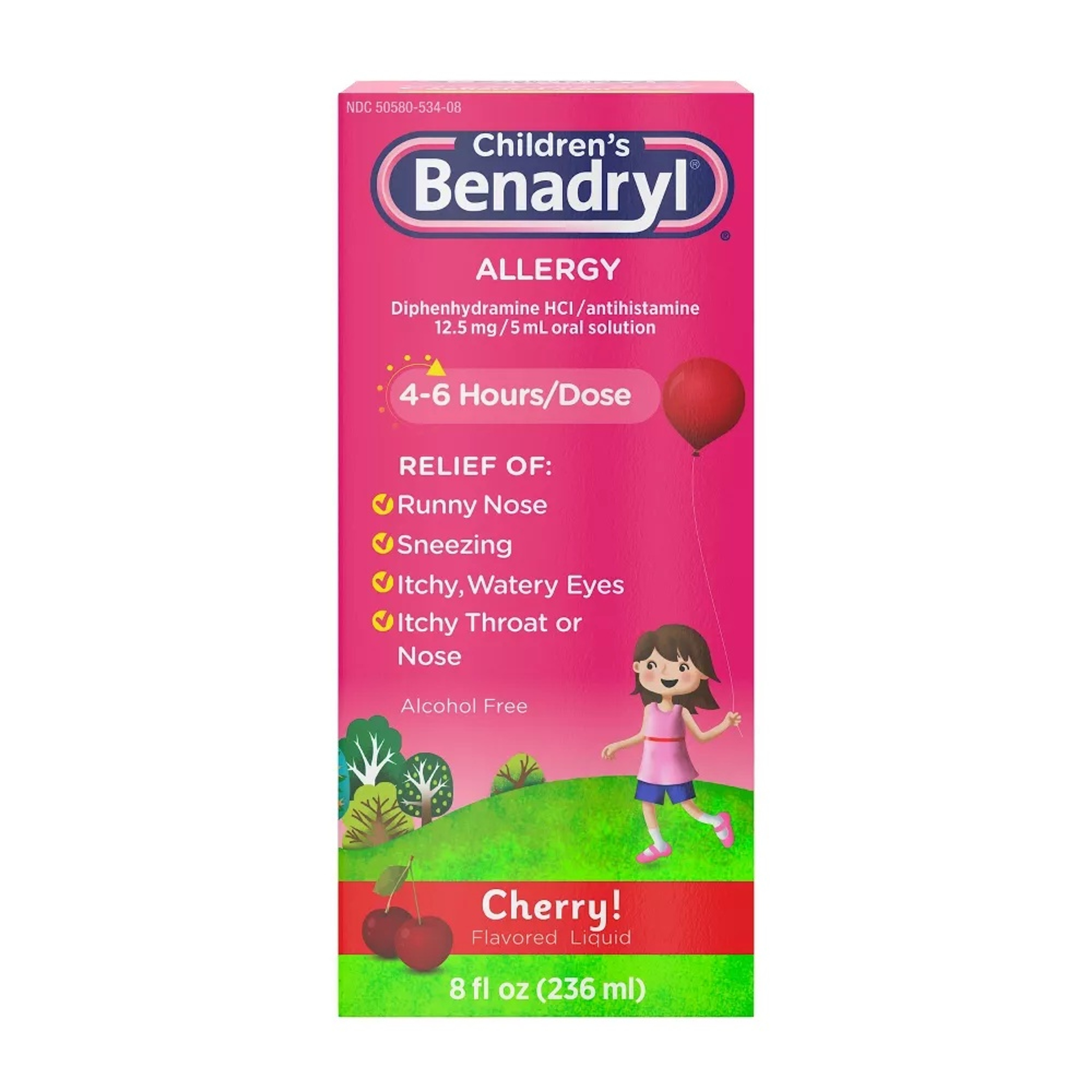 Children's Benadryl Allergy Relief Liquid