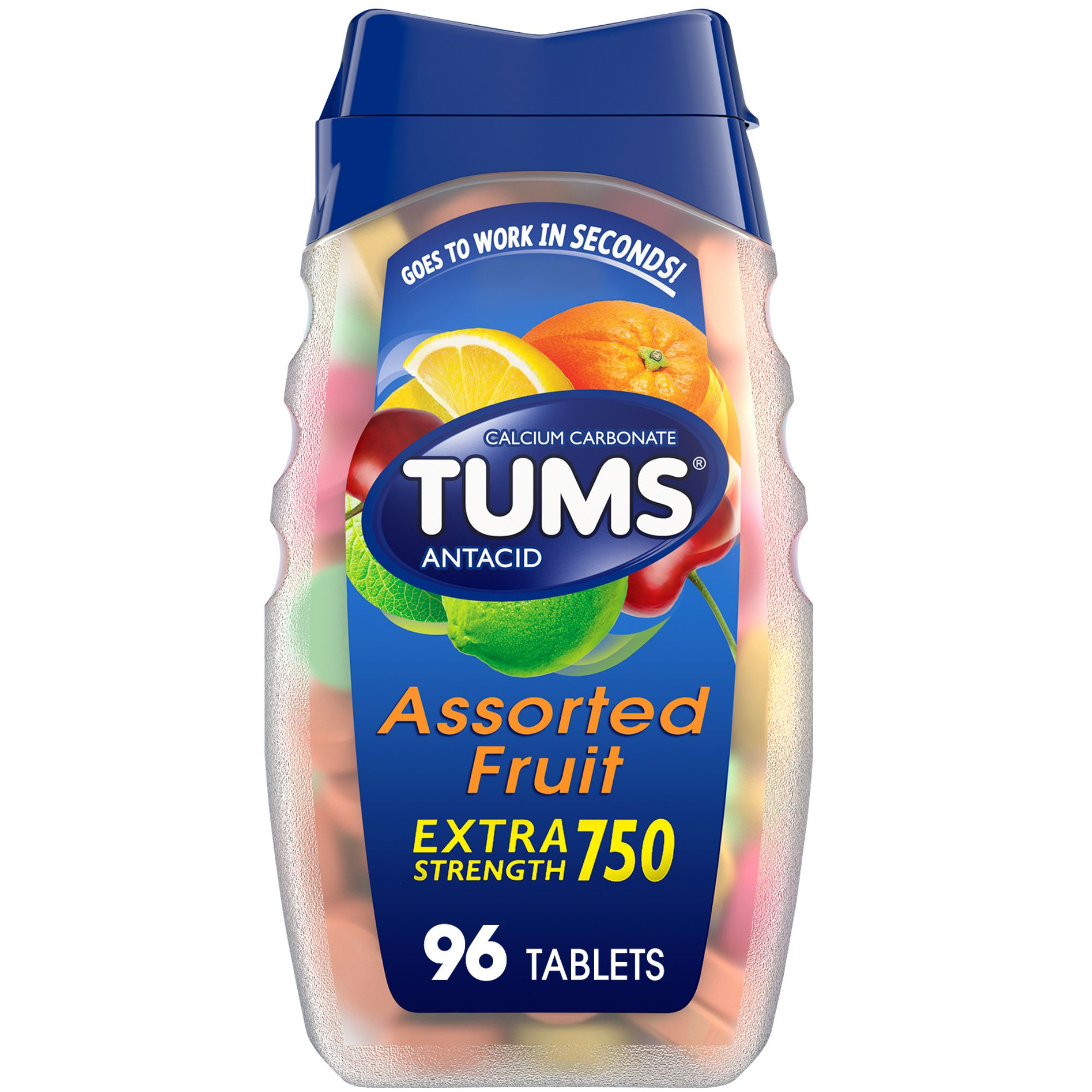 Tums Antacid Extra Strength Chewable Tablets