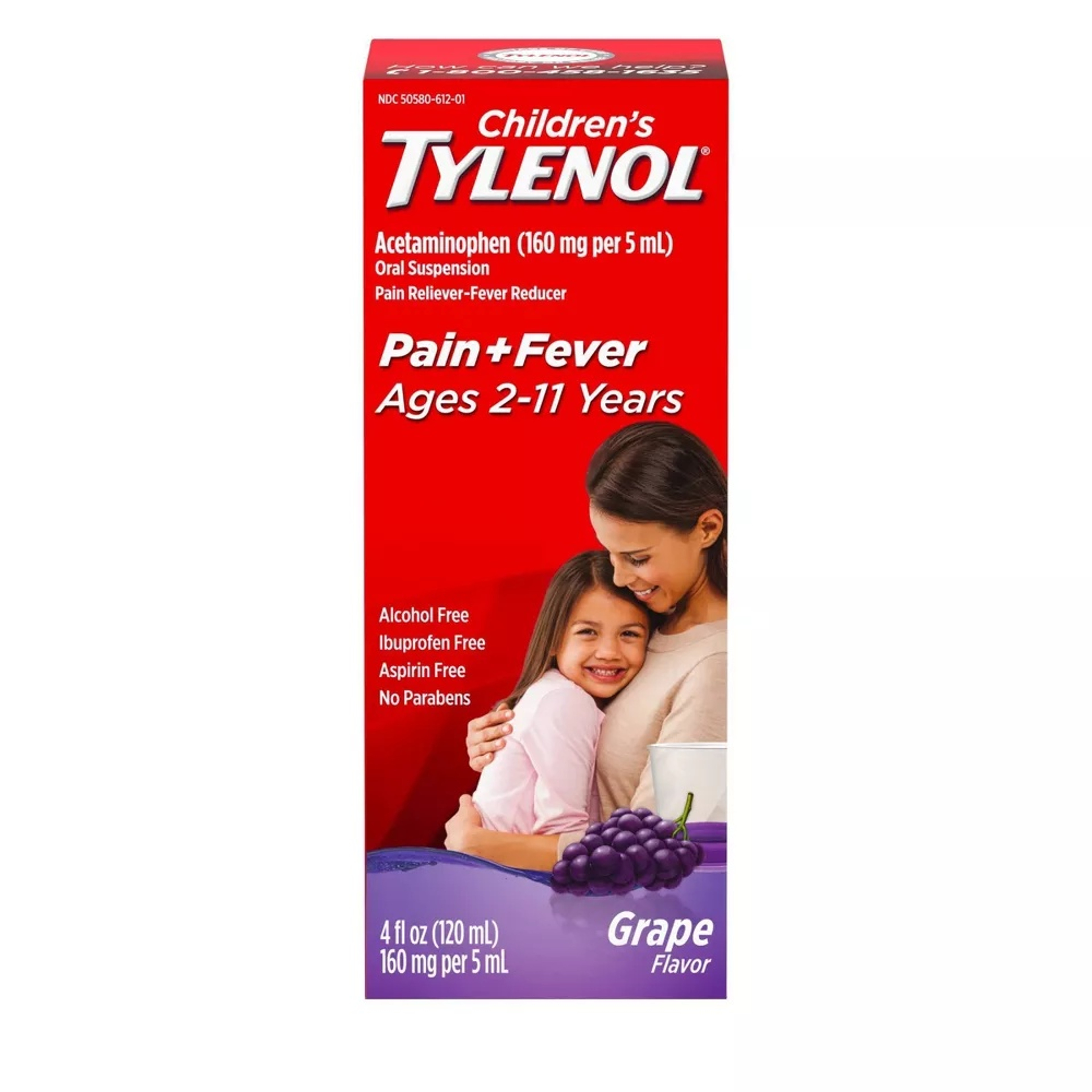Children's Tylenol Pain + Fever Relief Liquid