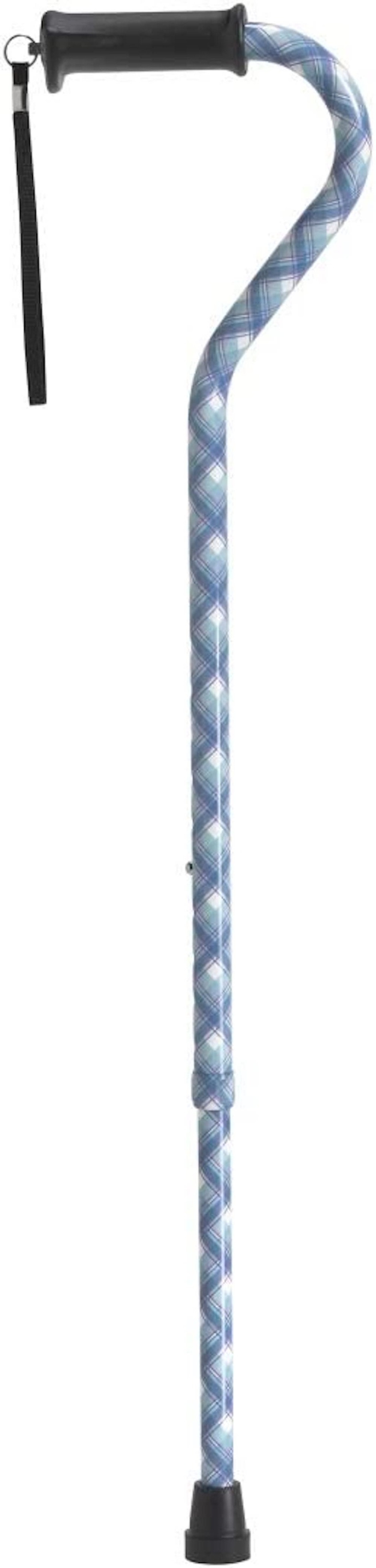 Drive Gel Grip Aluminum Offset Canes, Height Adjustable