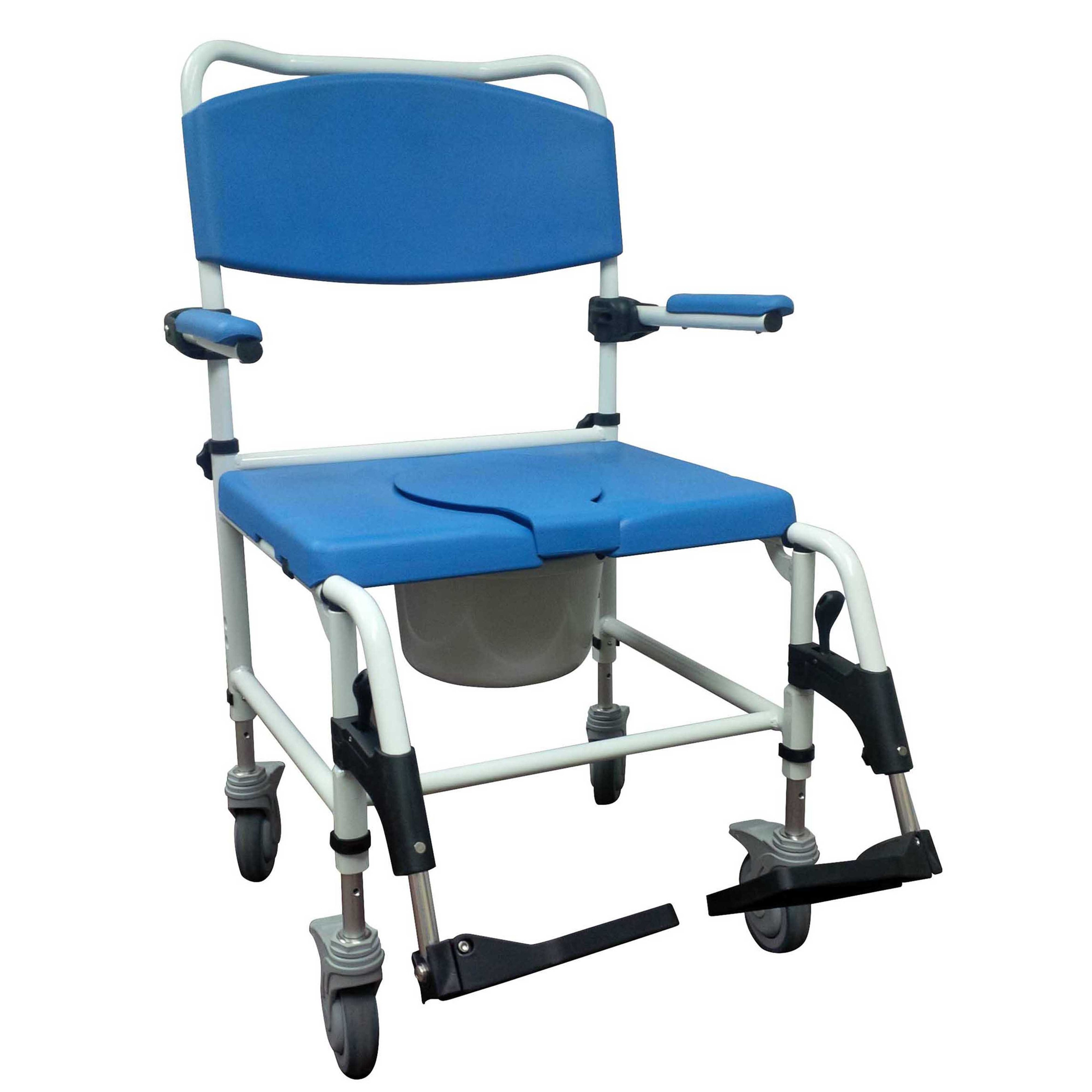 Drive Bariatric Aluminum Rehab Shower Commode Chair