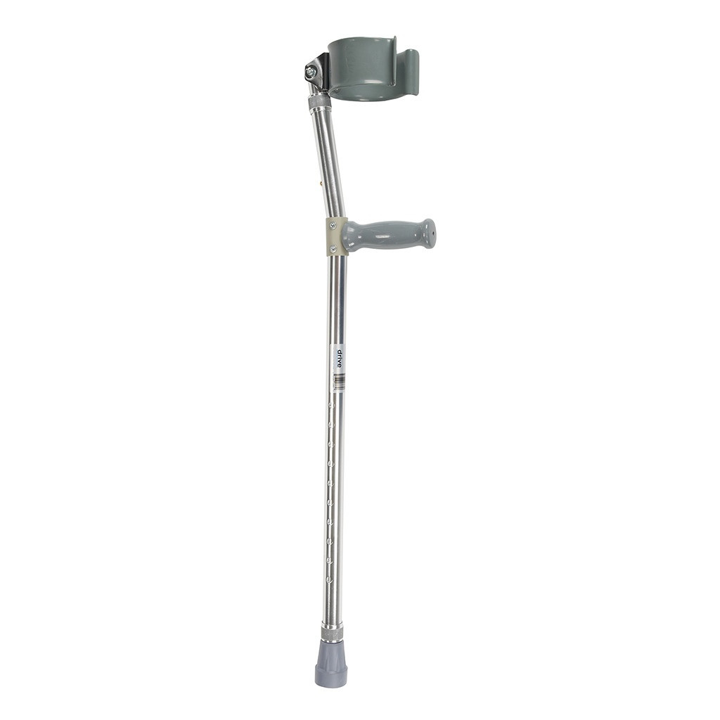 Drive Bariatric Steel Forearm Crutches