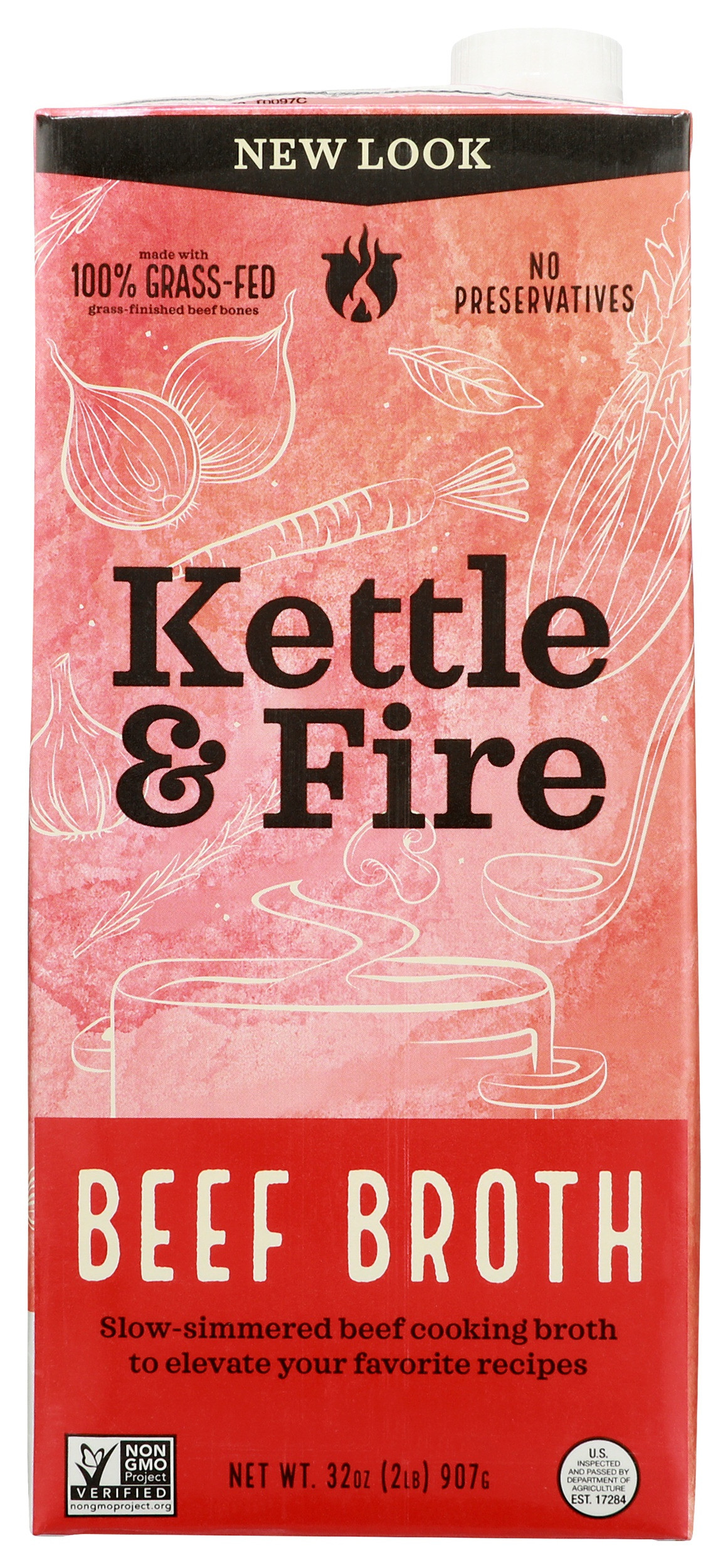 Kettle & Fire Beef Cooking Broth