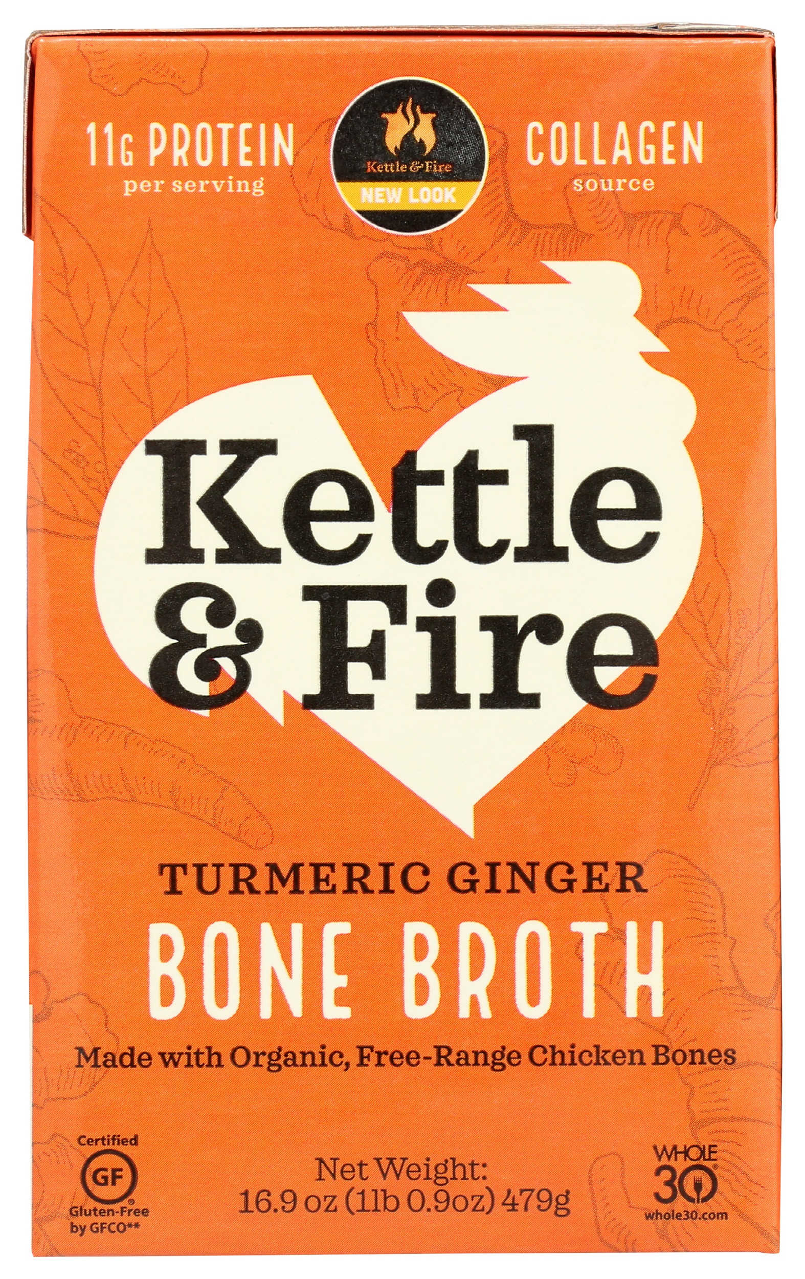 Kettle & Fire Turmeric Ginger Chicken Bone Broth
