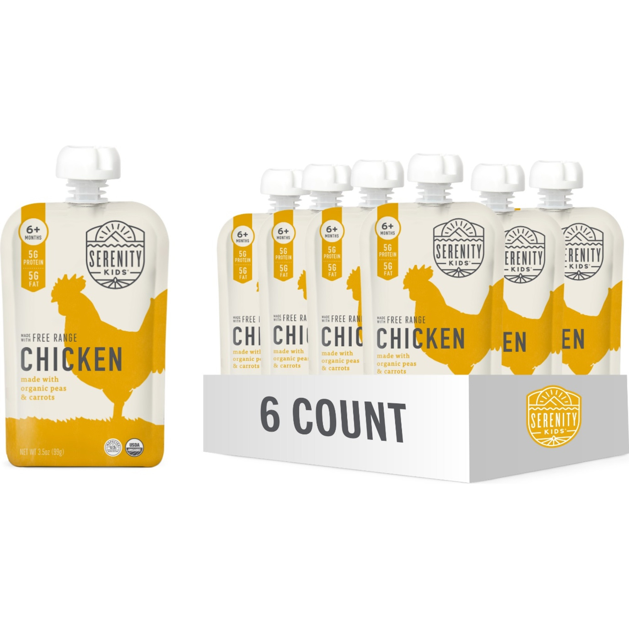 Serenity Kids Baby Food Pouches