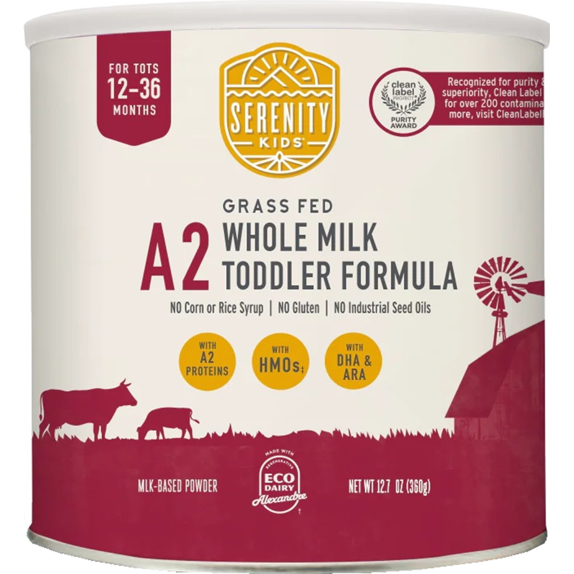 Serenity Kids A2 Whole Milk Toddler Formula