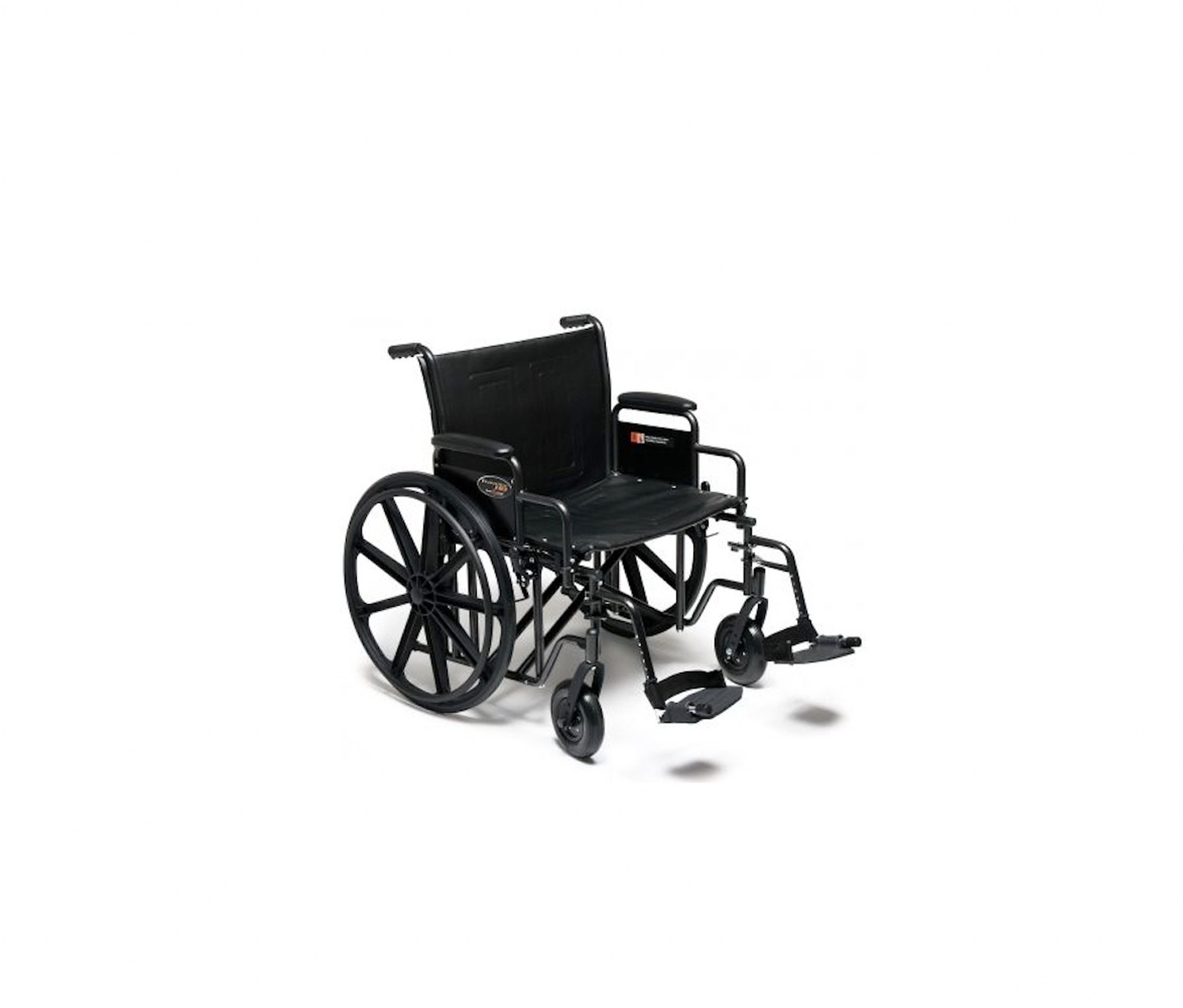 Traveler HD Heavy Duty Bariatric Wheelchair with Full Length Arms & Swing Away Footrest