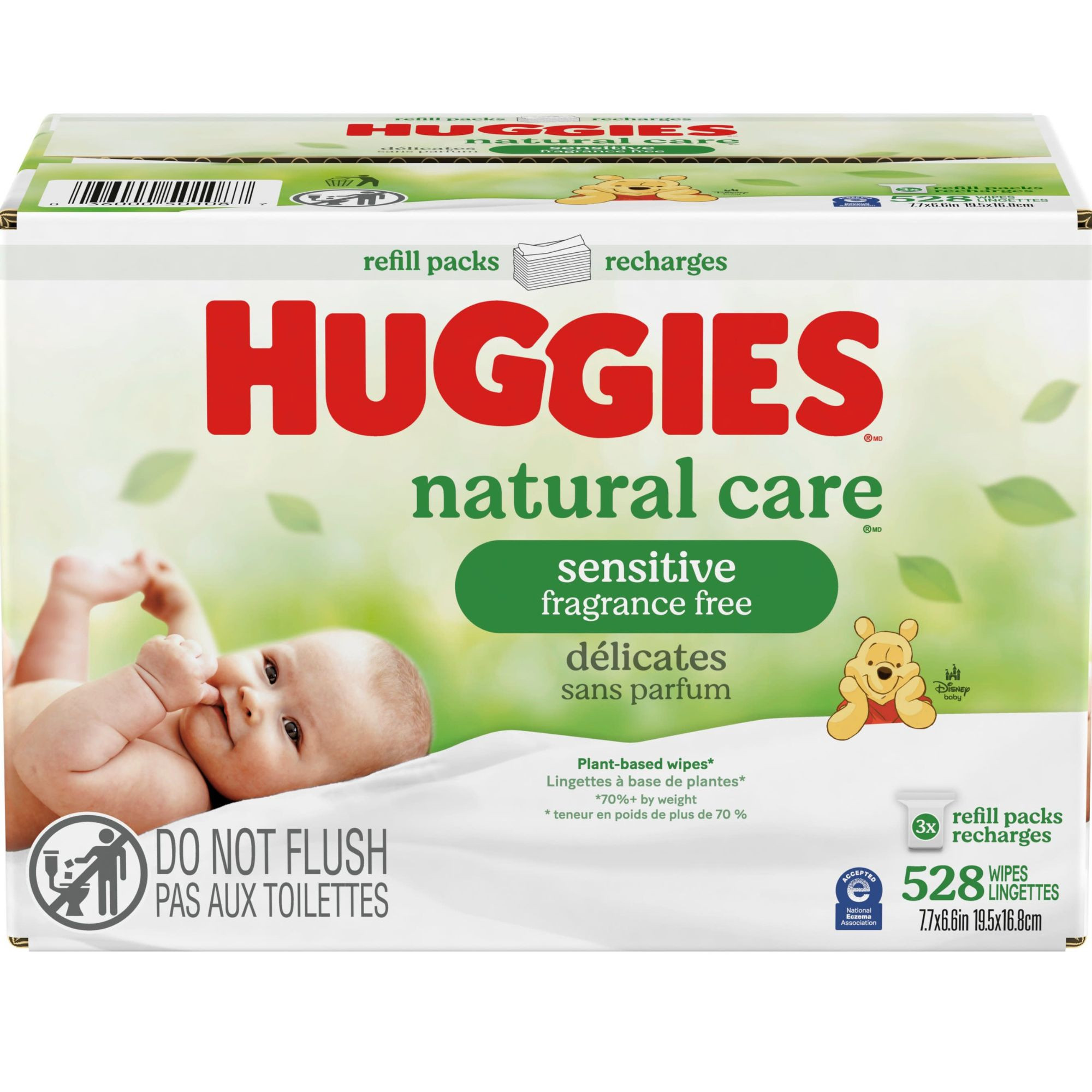 Huggies Natural Care Baby Wipes, Aloe/Vitamin E, Unscented