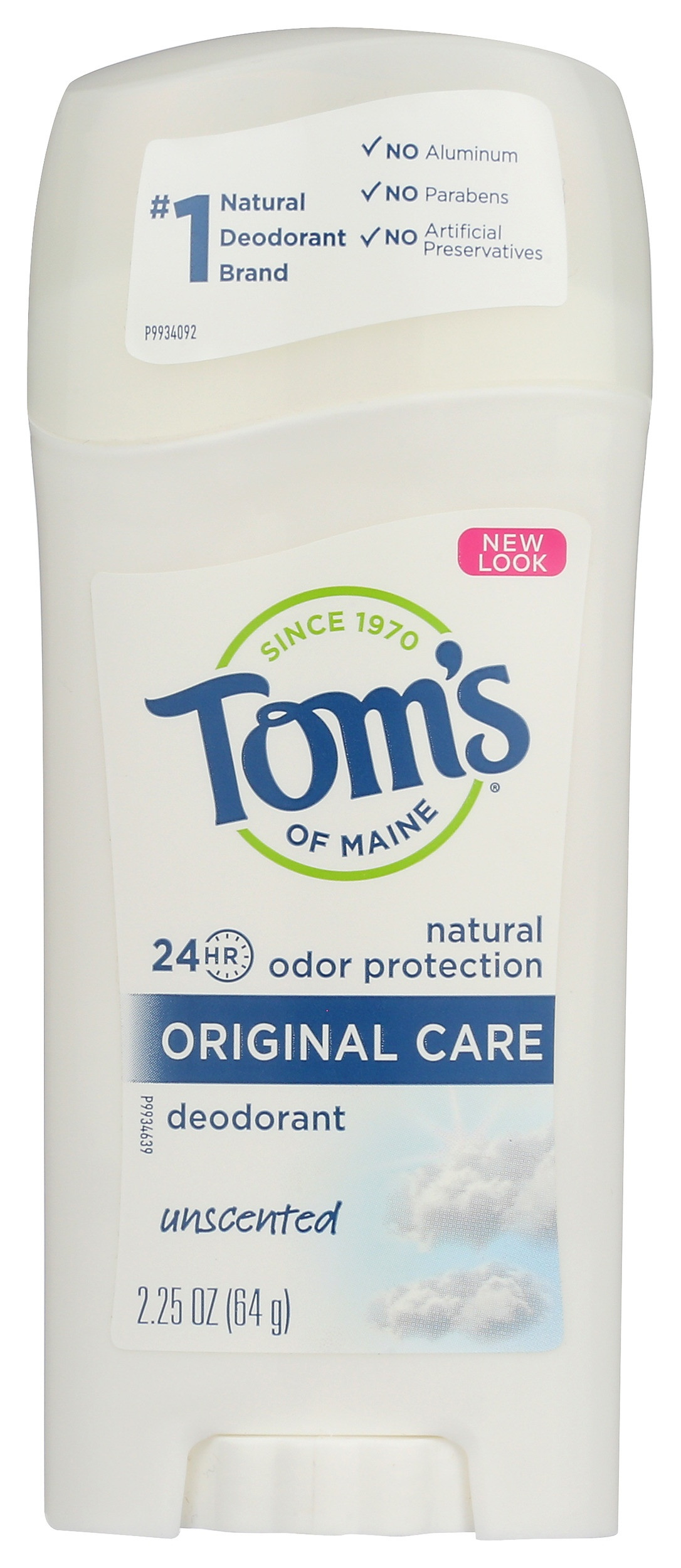 Tom's of Maine Unscented Original Care Deodorant