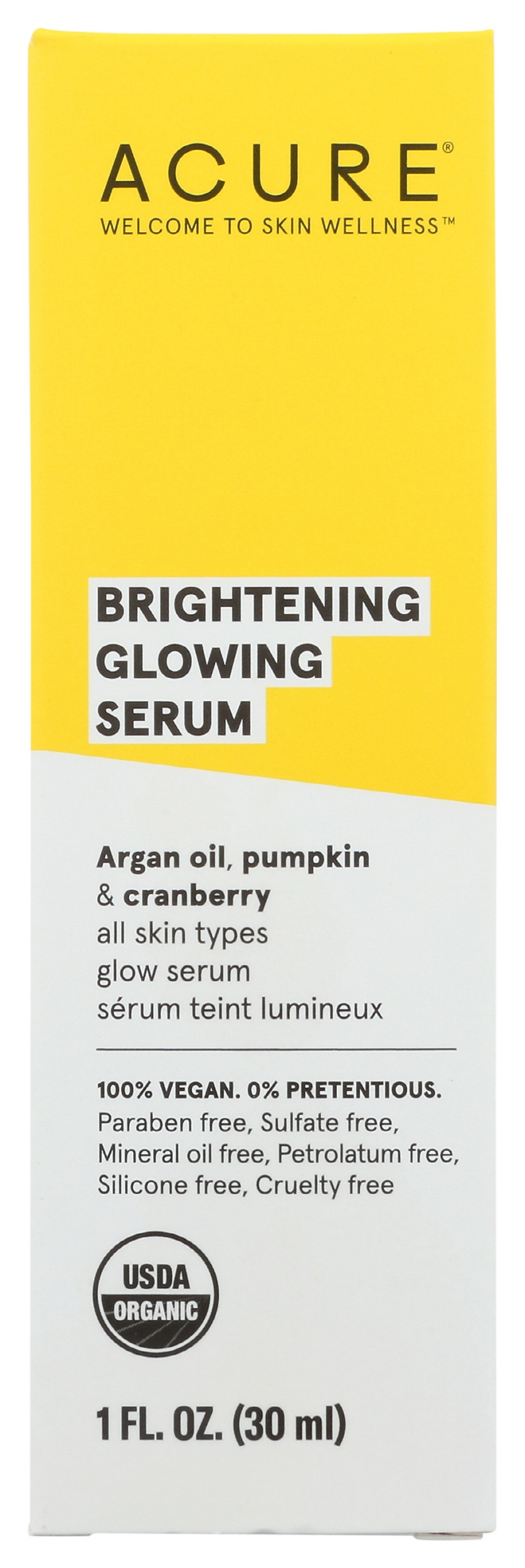 Acure Brightening Glowing Serum