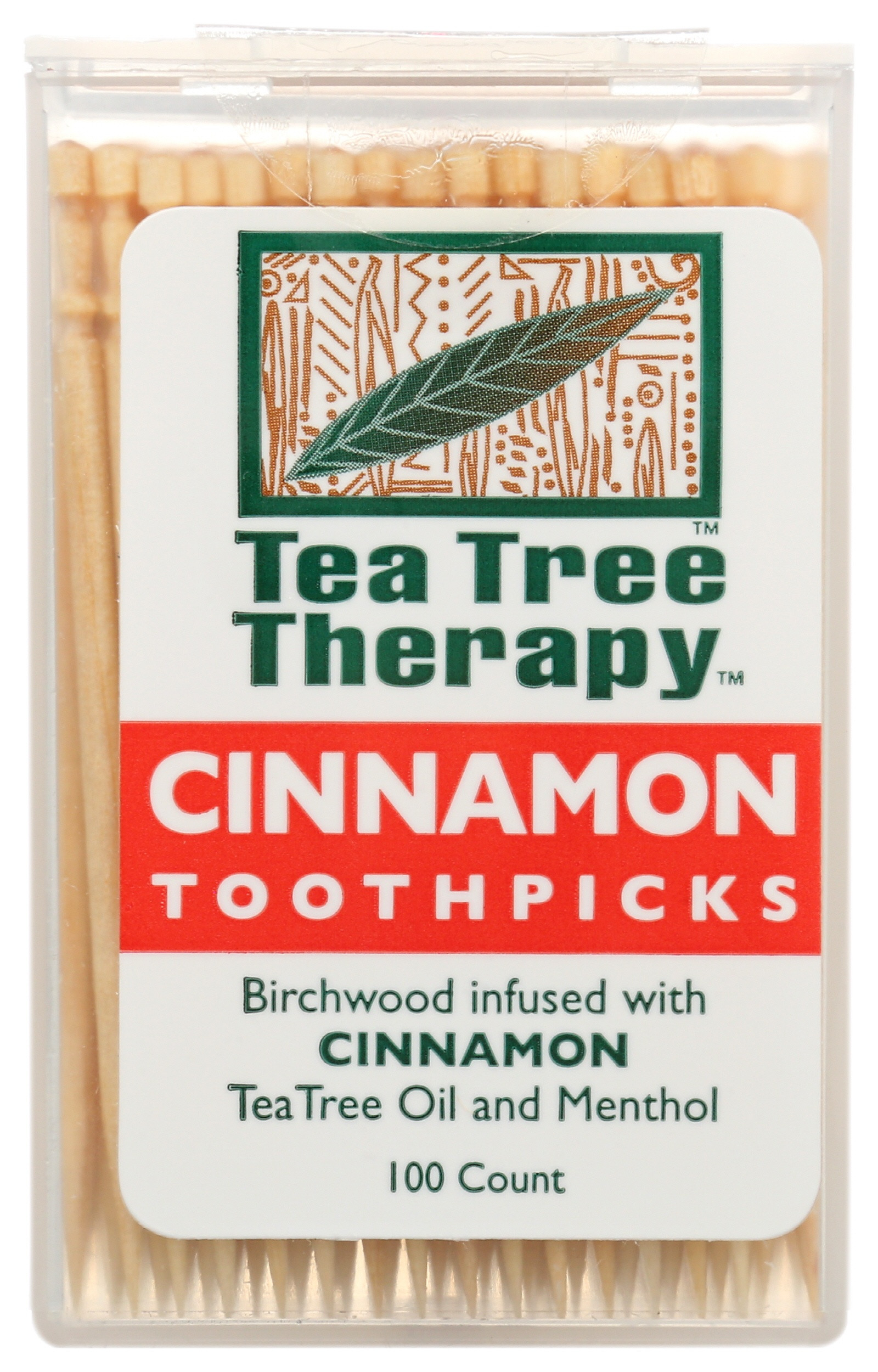 Tea Tree Therapy Cinnamon Toothpicks
