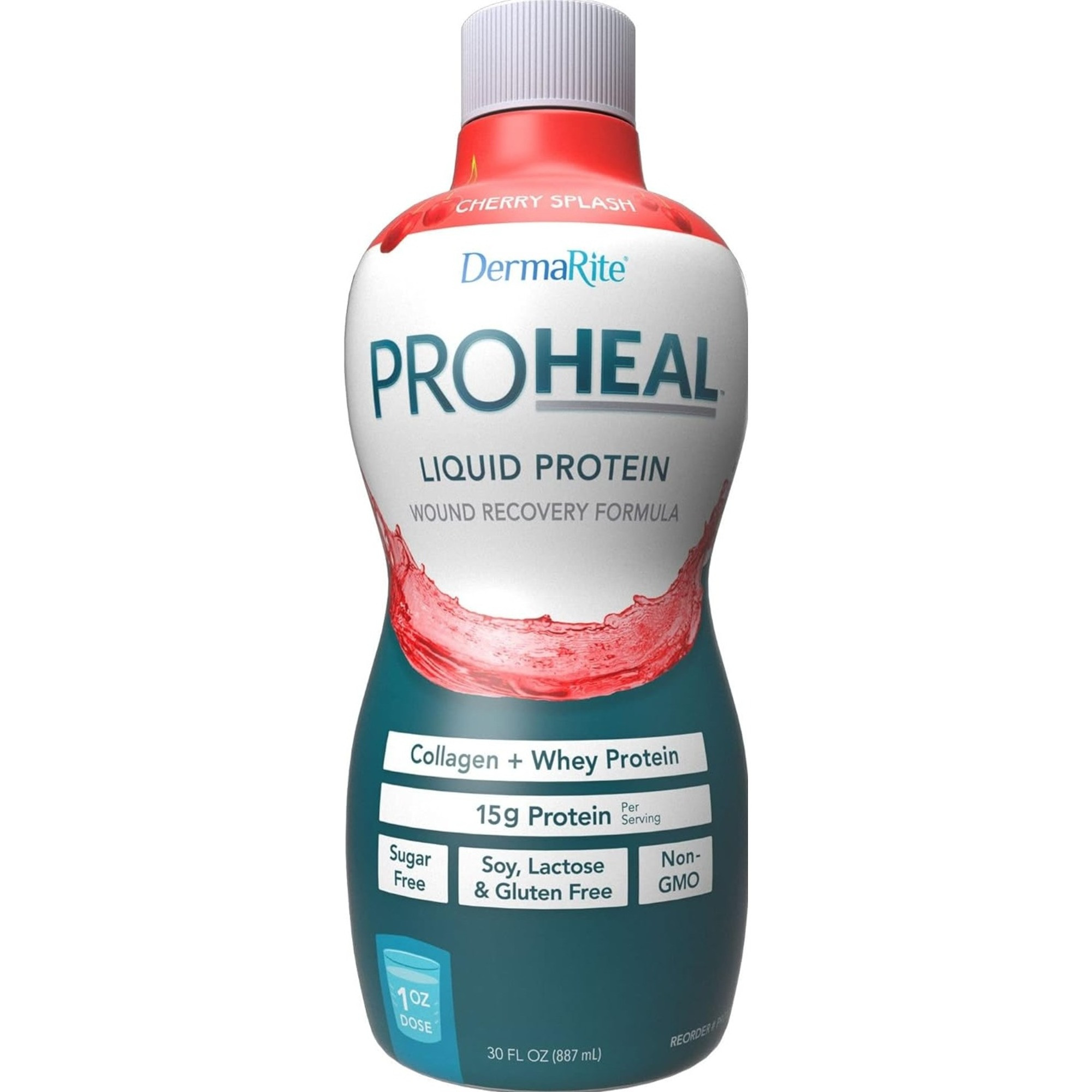 DermaRite ProHeal Liquid Protein Wound Recovery Formula