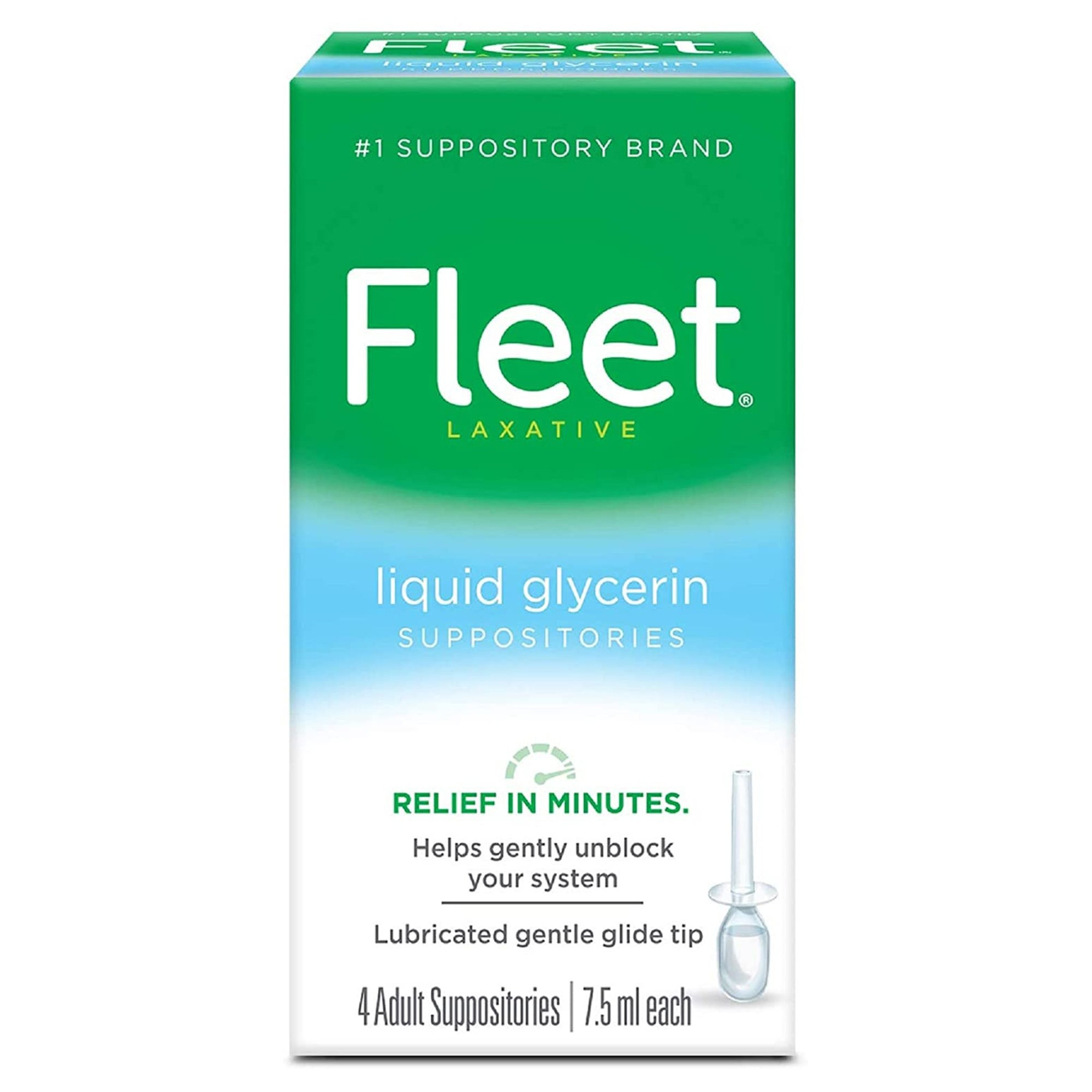 Fleet Glycerin Suppositories Constipation Relief