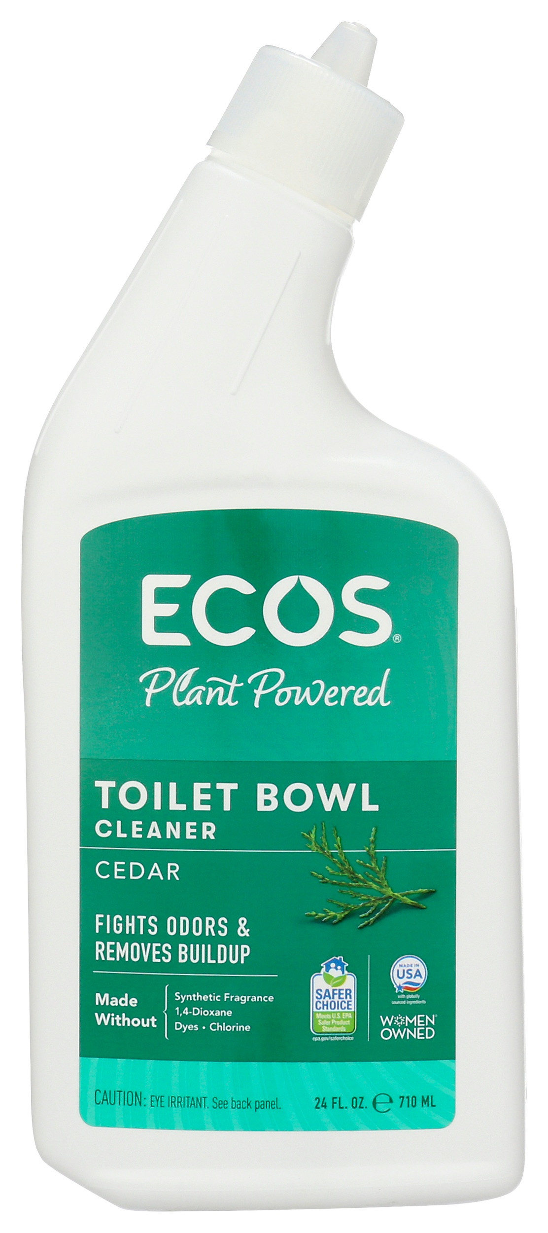 ECOS Plant Powered Toilet Bowl Cleaner, Cedar Scented