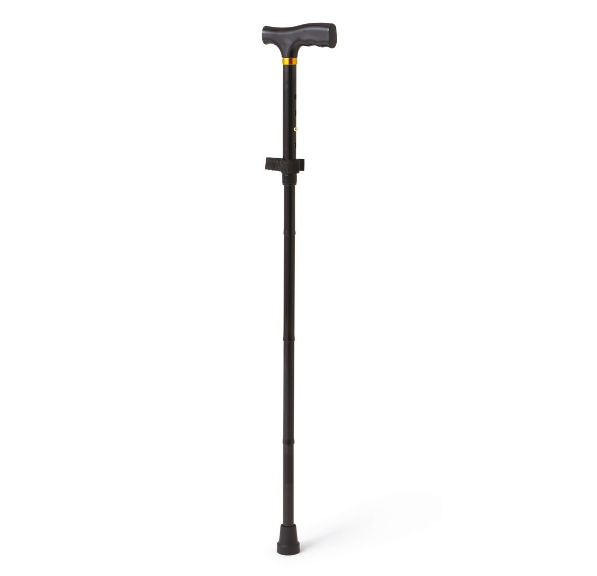 Medline Aluminum Folding T-Handle Cane