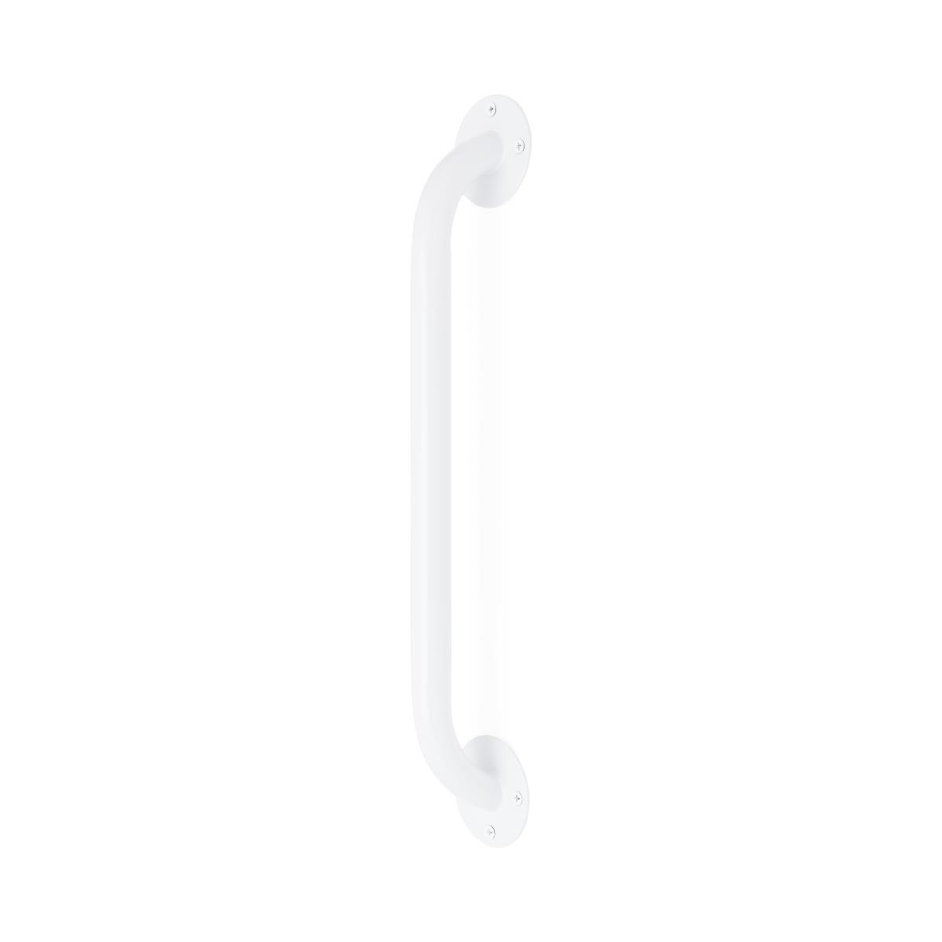 Medline White Enamel Wall Grab Bar