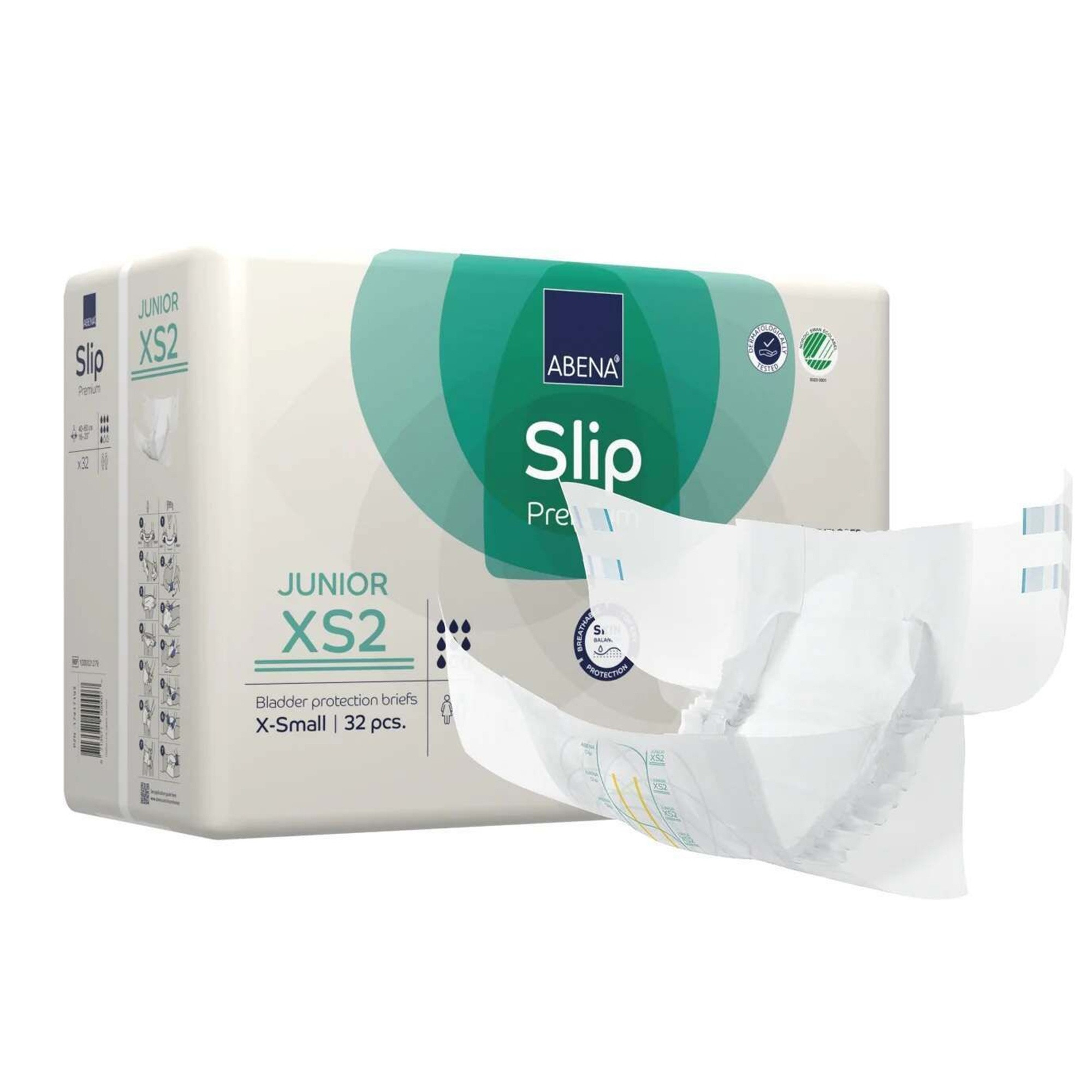 Abena Slip Premium Diapers with Tabs, Level 2s