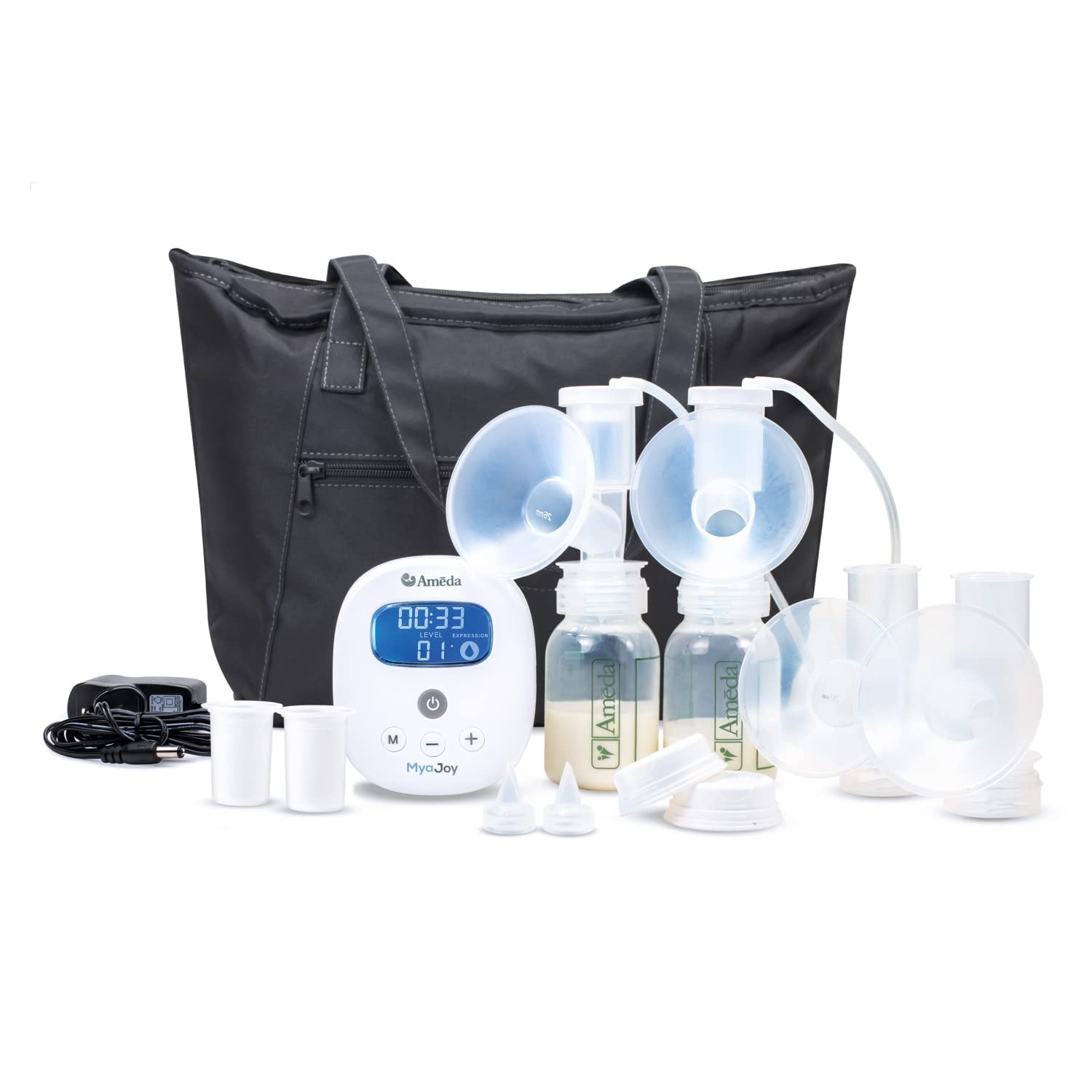 Ameda Mya Joy Plus Double Breast Pump with Tote