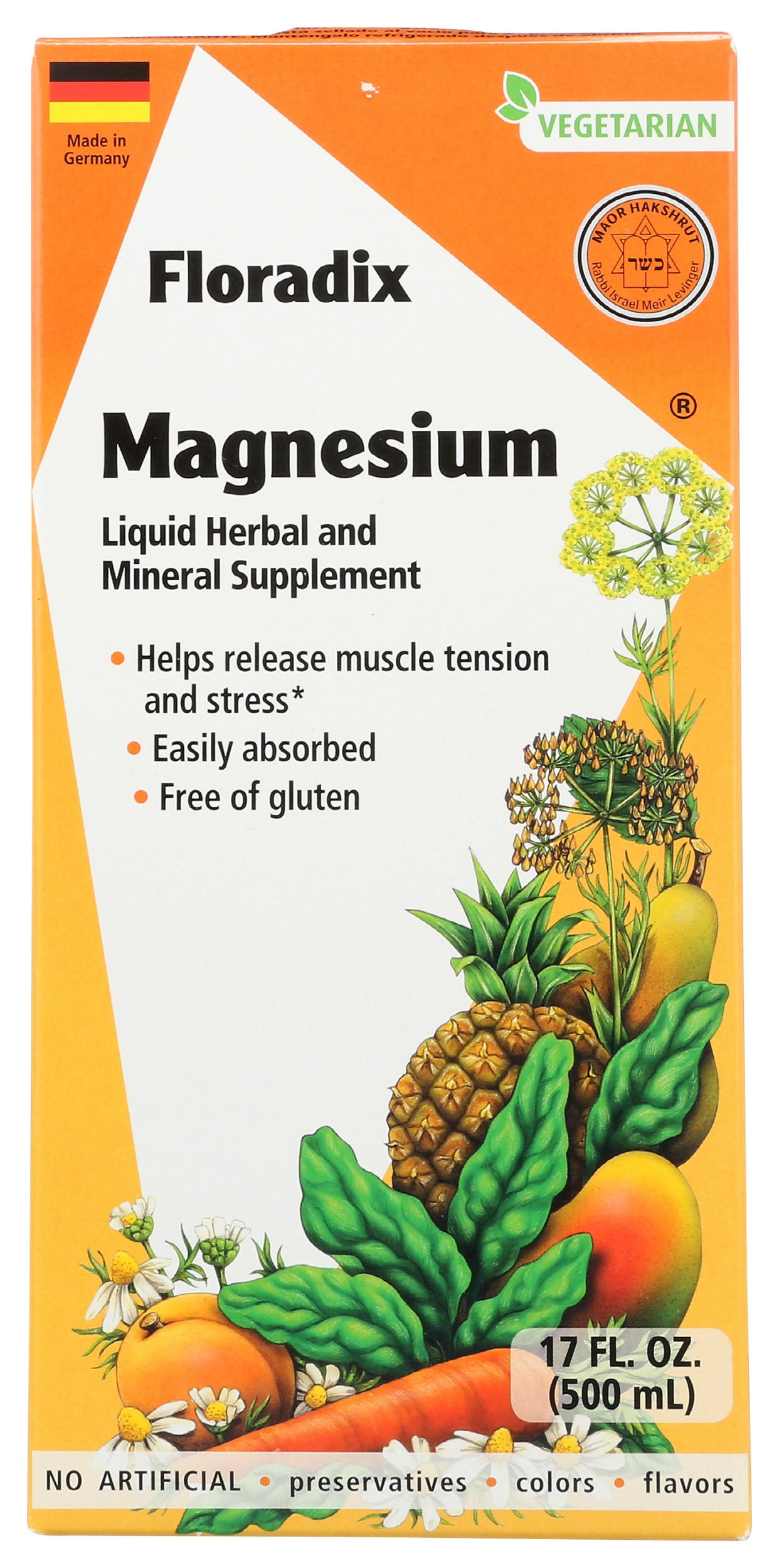 Floradix Magnesium Liquid Supplement