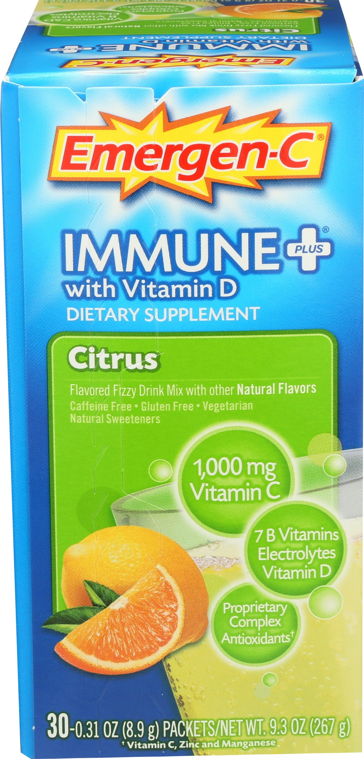 Emergen-C Daily Immune Plus with Vitamin D