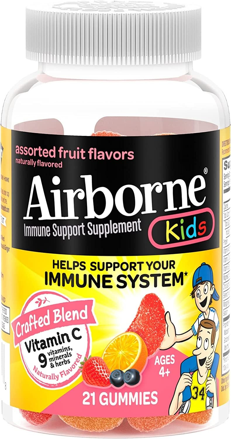 Airborne Kid's Immune Support Gummies With Vitamin C