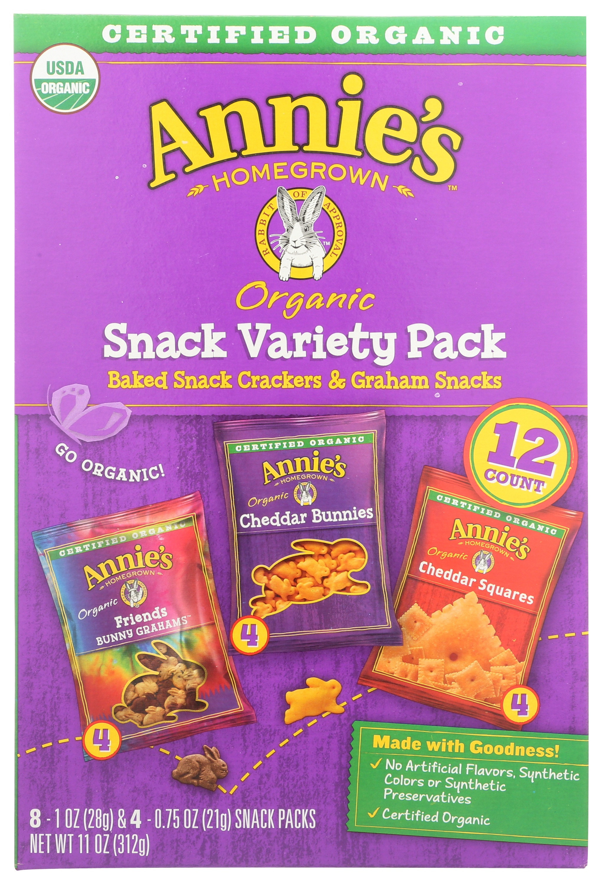 Annie's Homegrown Snack Variety Pack