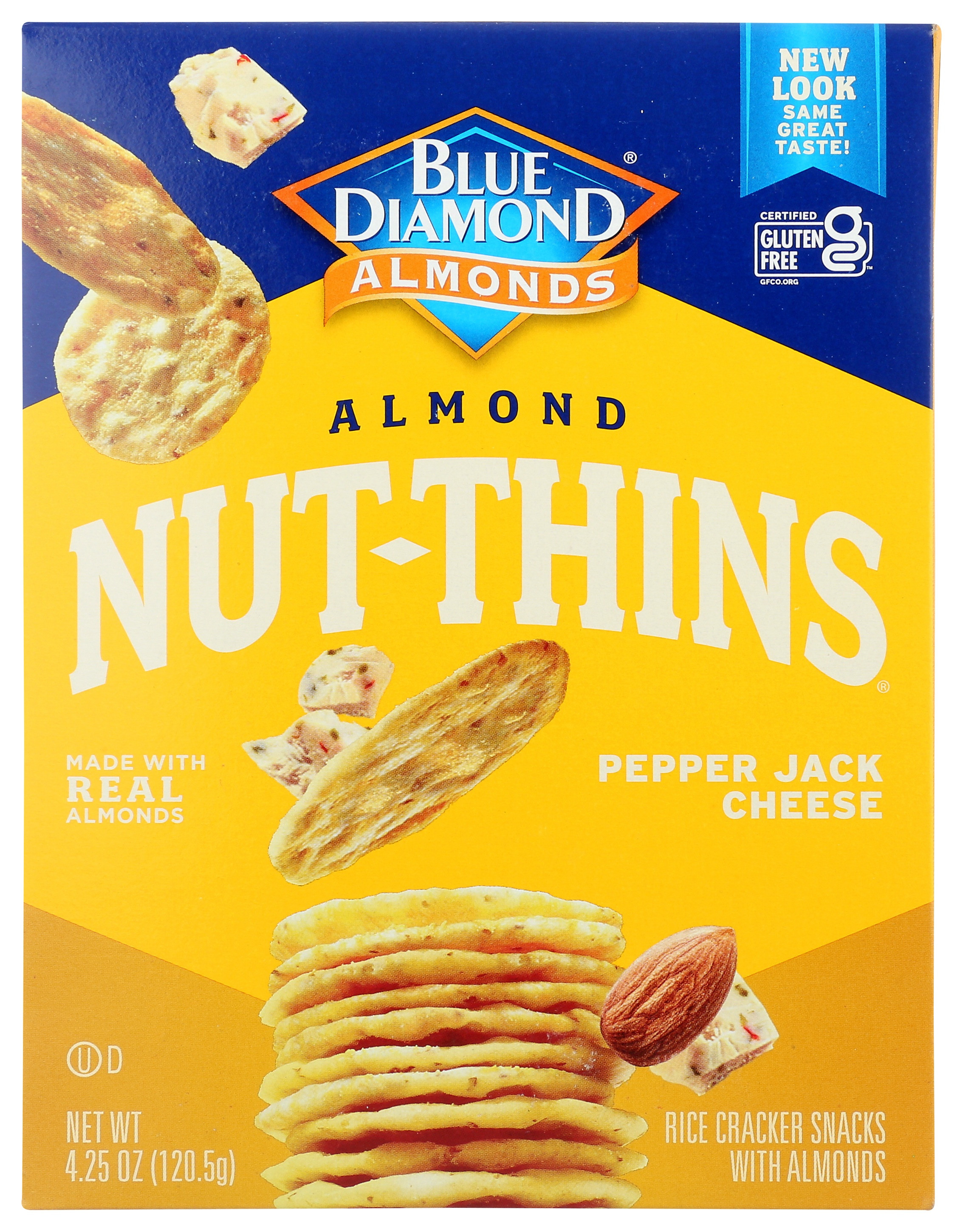 Blue Diamond Almonds Pepper Jack Nut-Thins