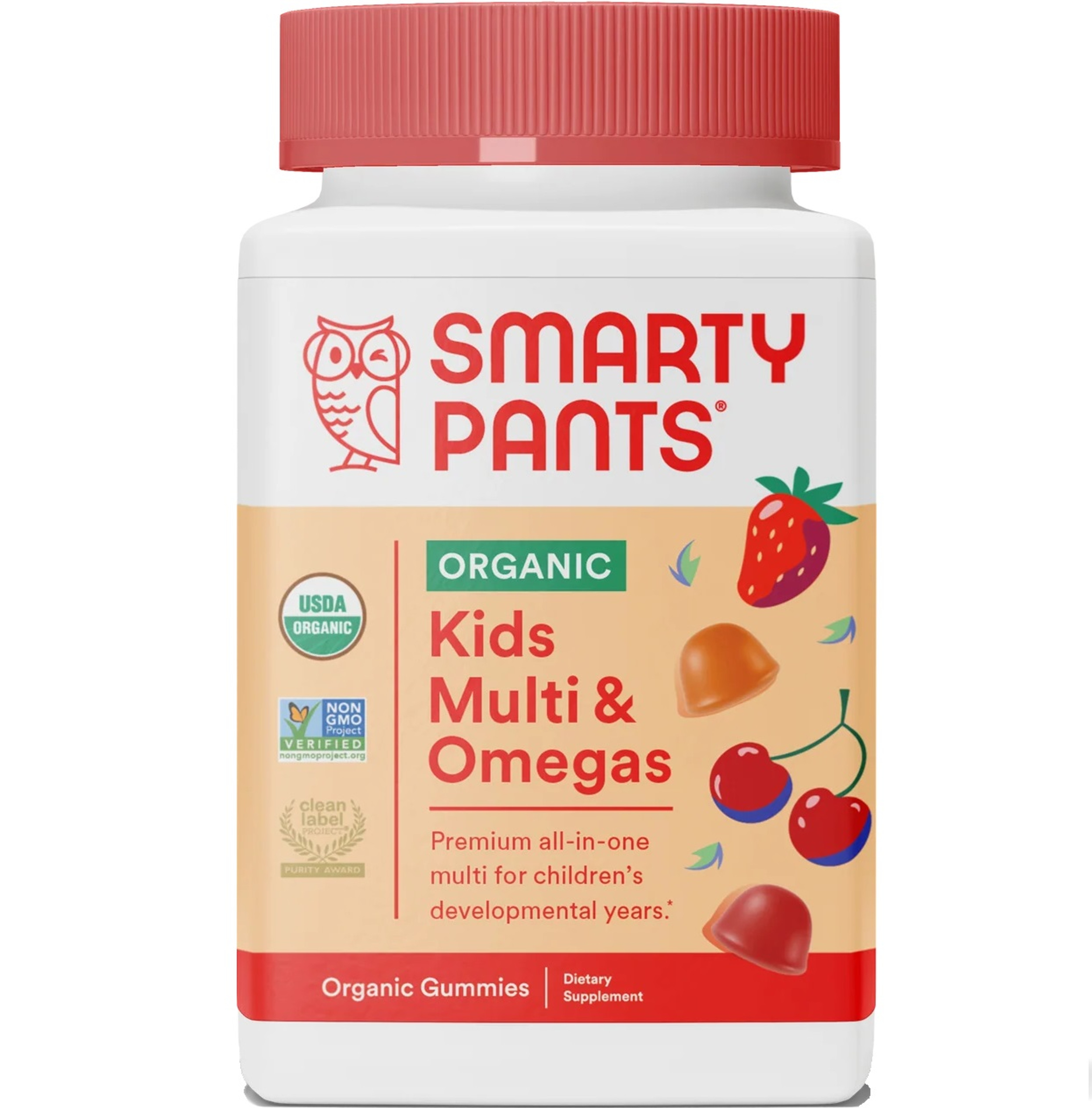 Smartypants Organics Kid's Complete Gummy Vitamin