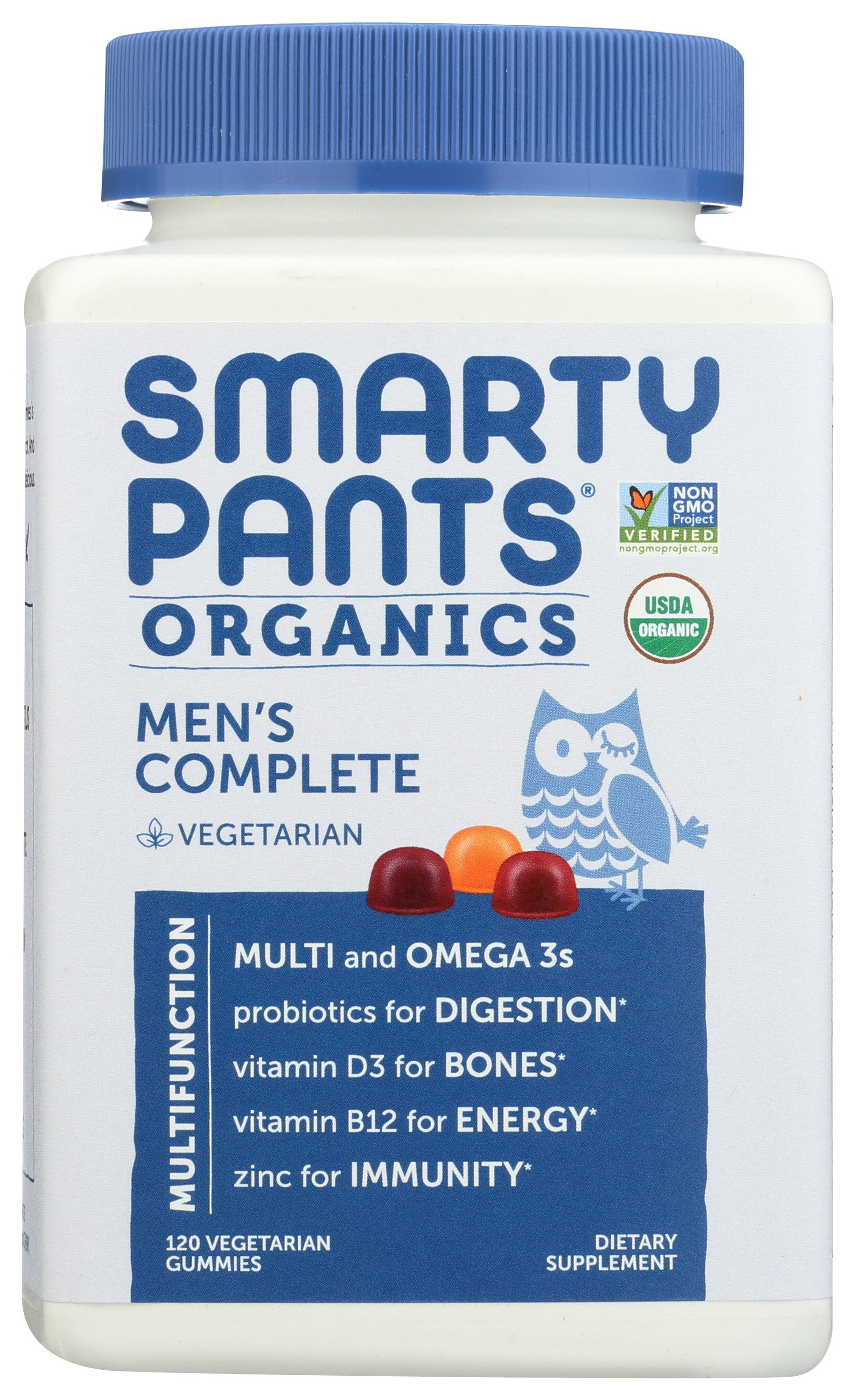 Smartypants Organics Men's Complete Gummy Multivitamin