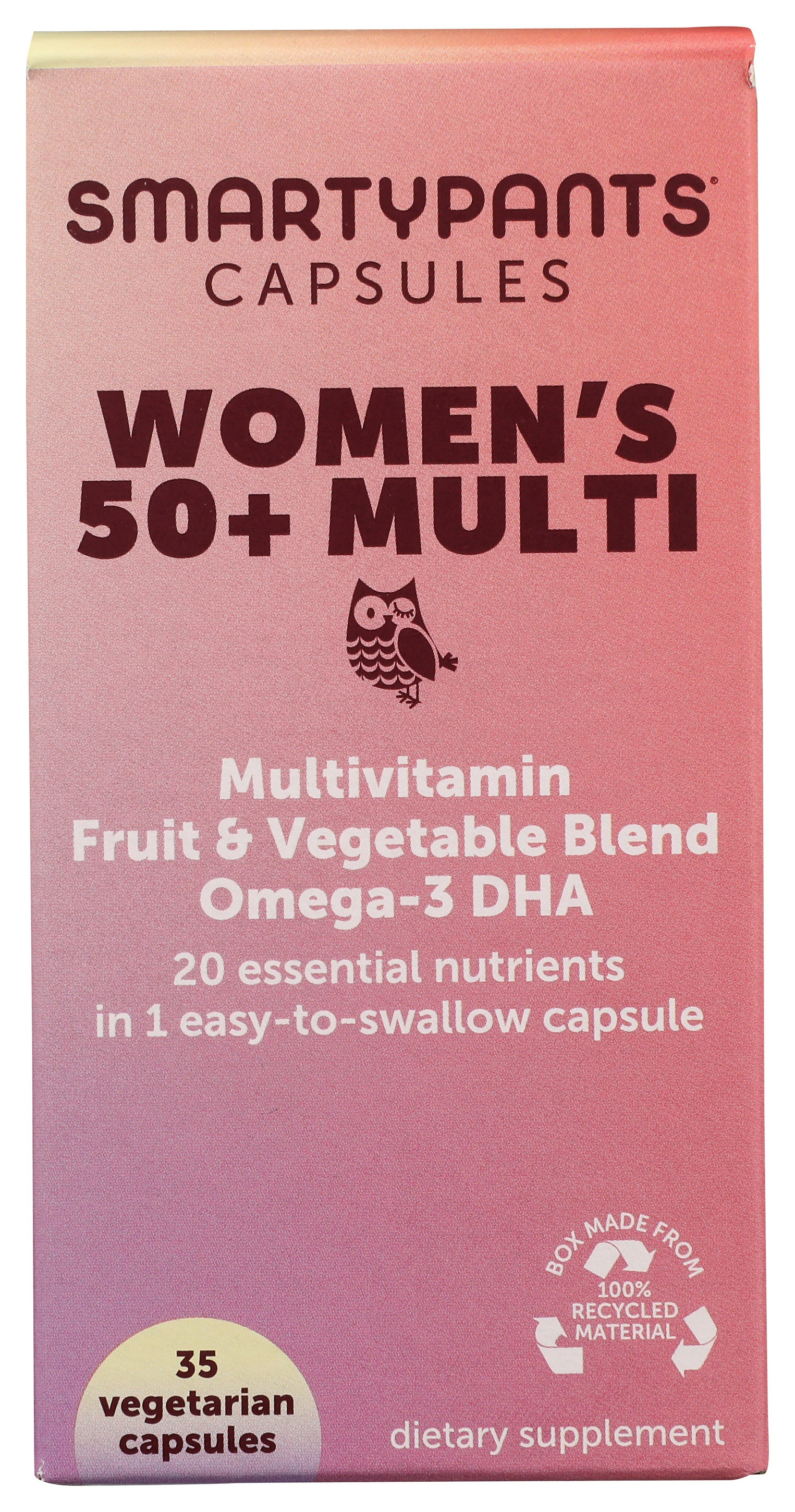 Smartypants Women's 50+ Multivitamin