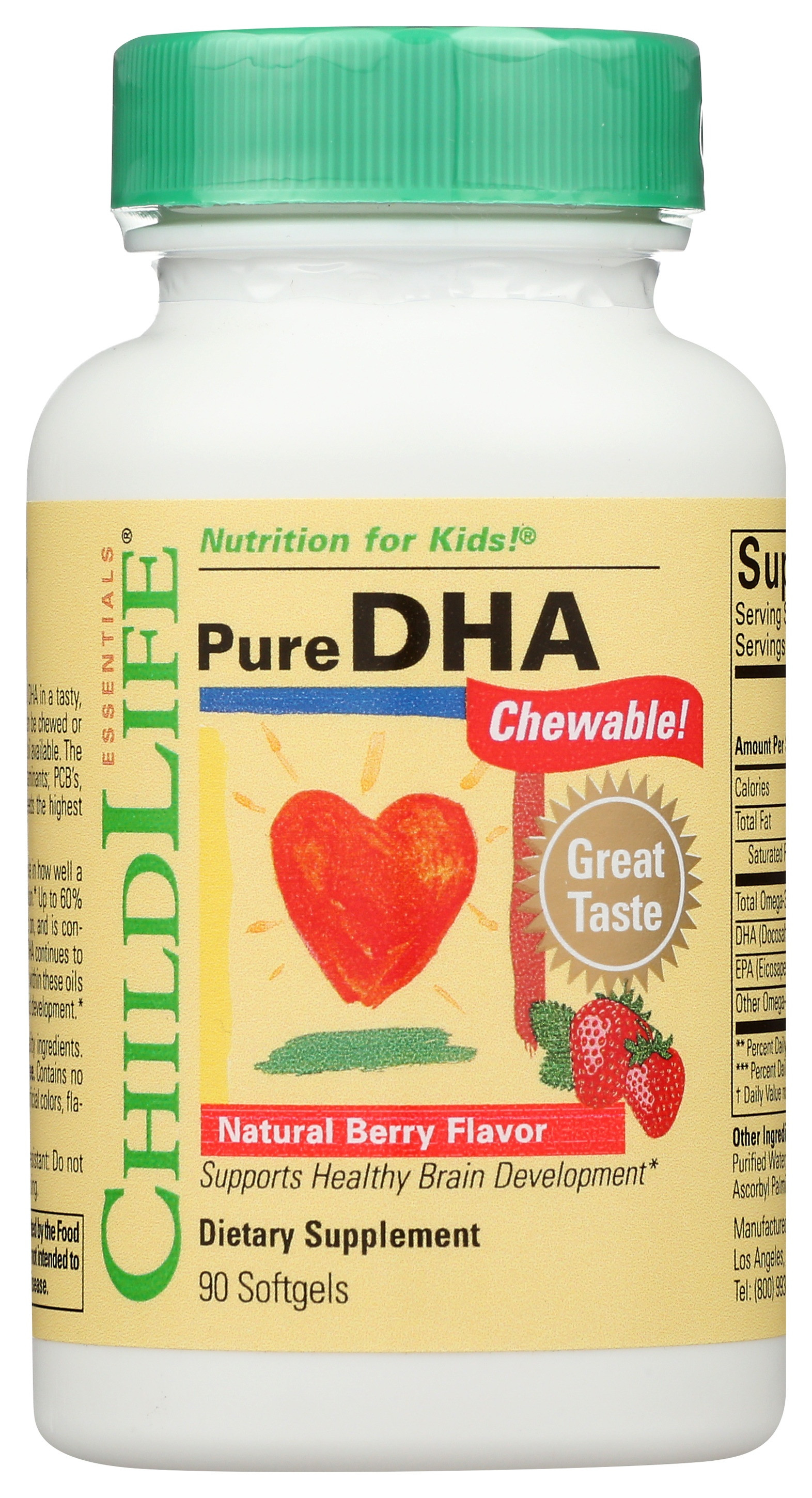 Childlife Essentials Pure DHA, Chewable