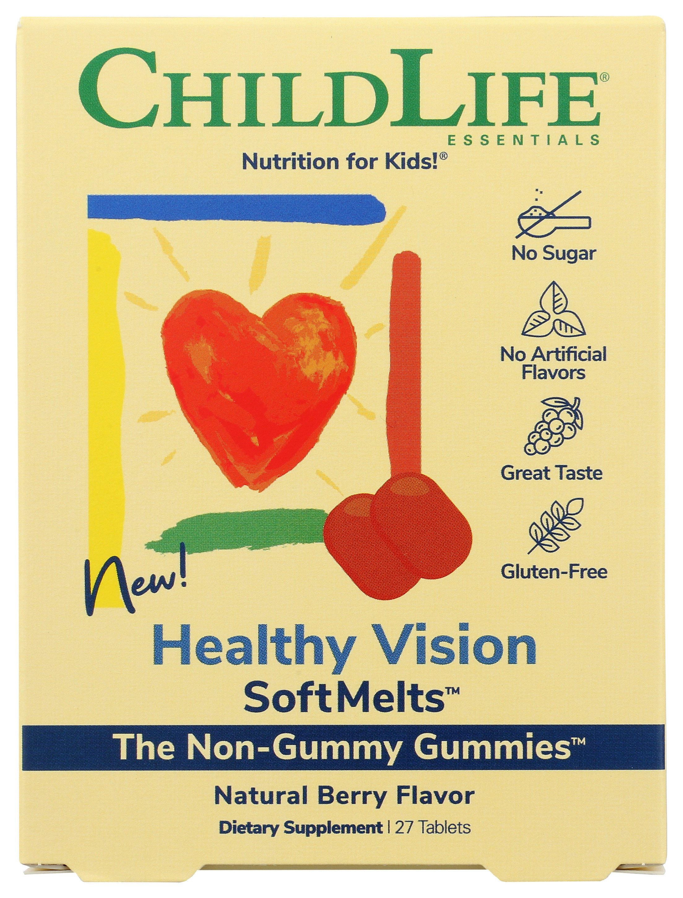 Childlife Essentials Healthy Vision Soft Melts