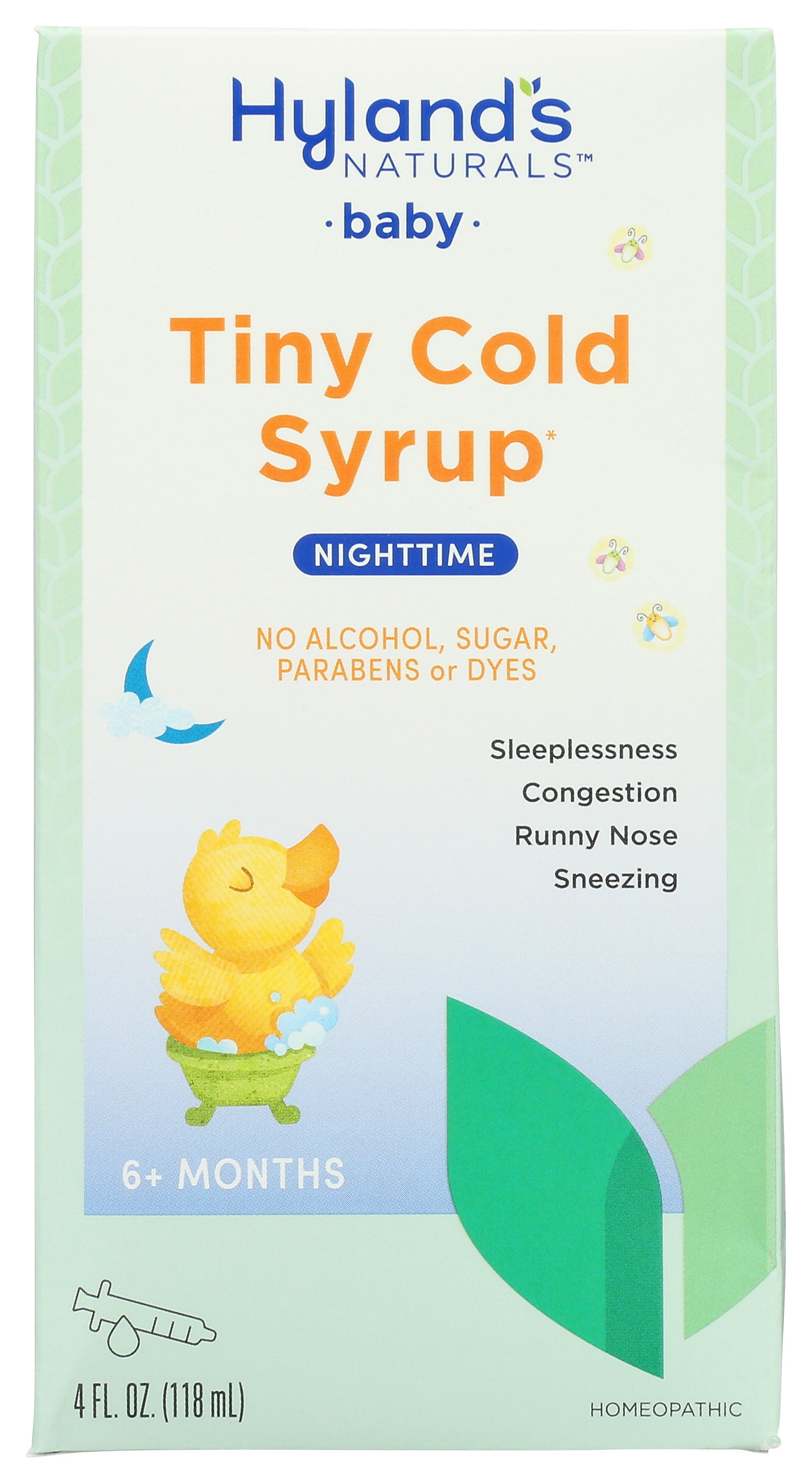 Hylands Baby Tiny Cold Nighttime Syrup