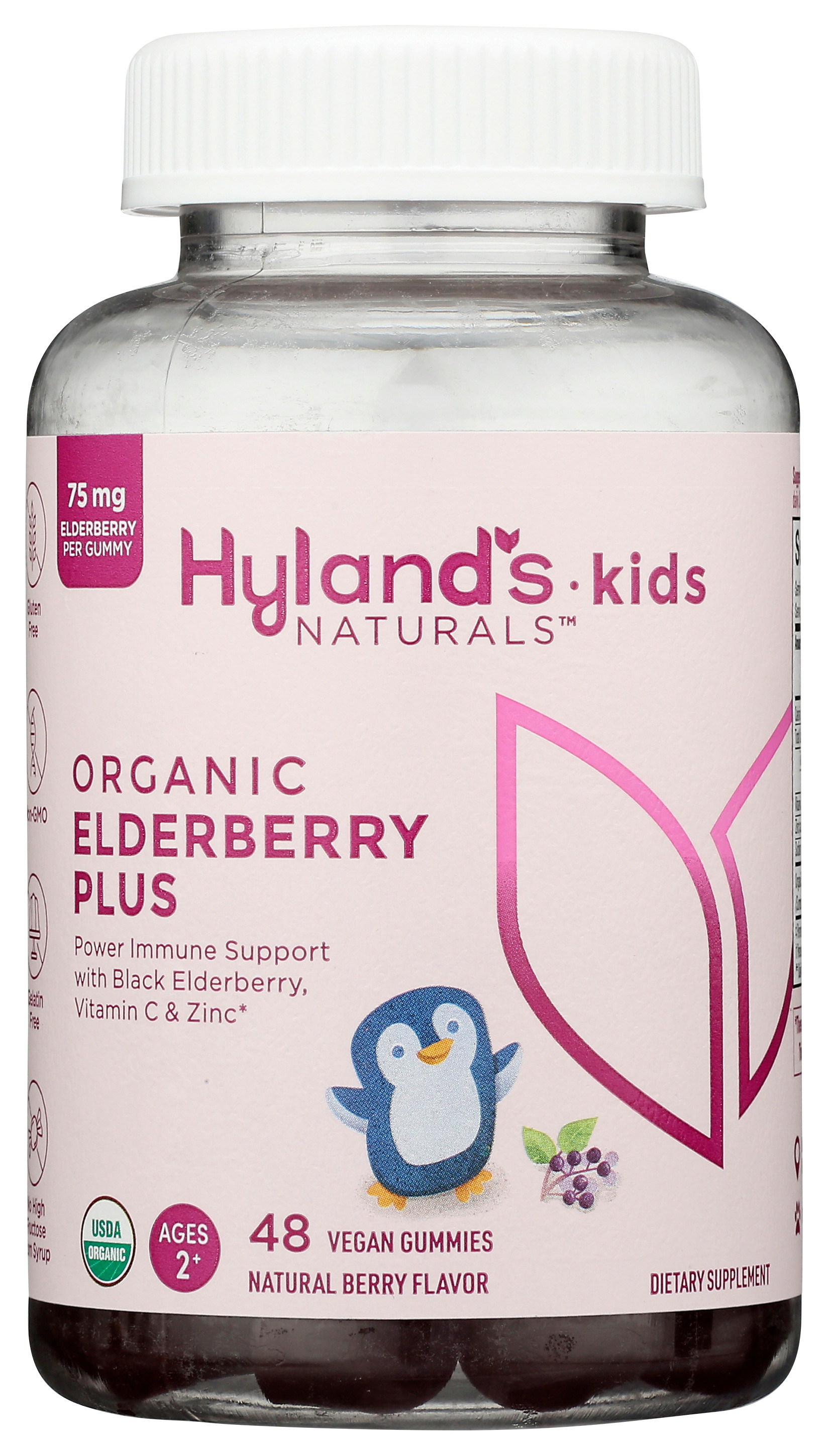 Hyland's Kid's Organic Elderberry Plus Gummies