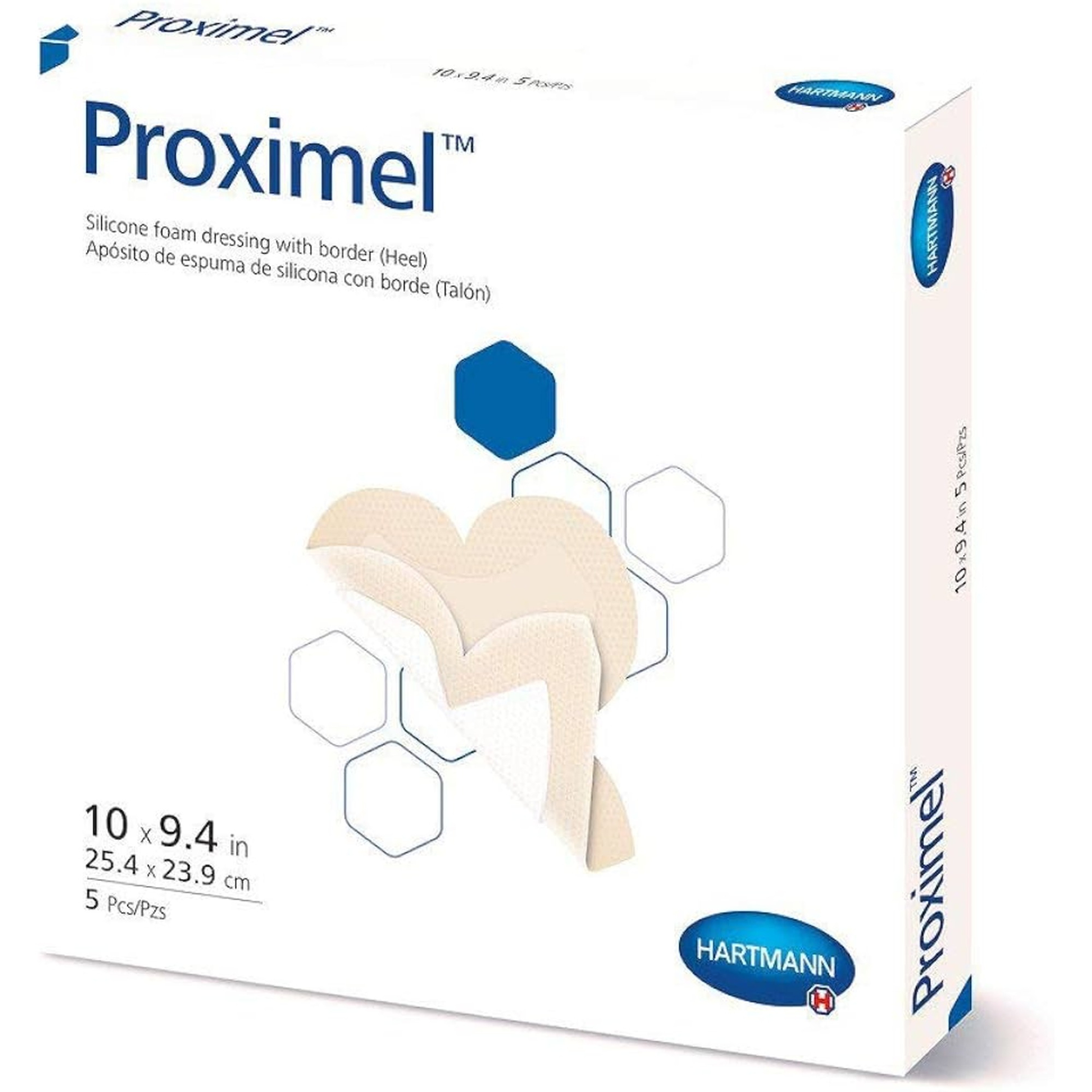 Proximel Silicone Foam Dressing with Border