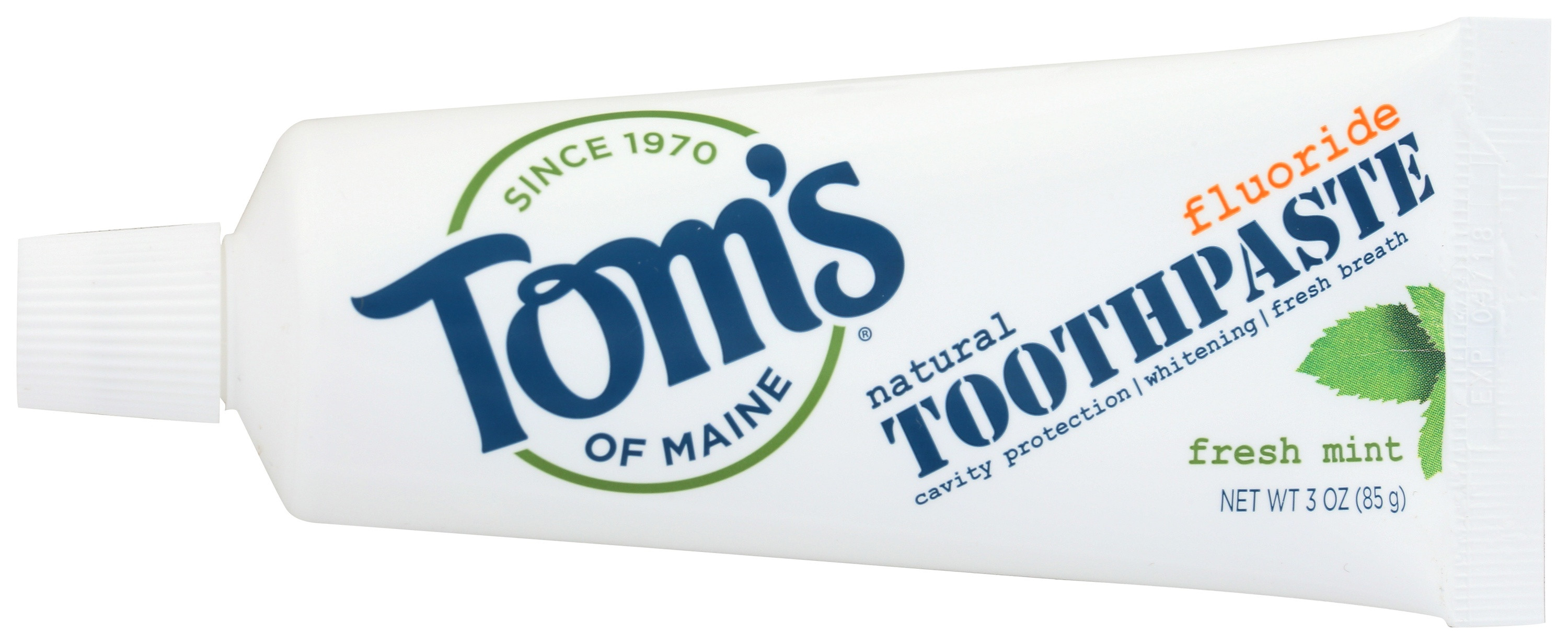 Tom's of Maine Travel Natural Toothpaste, Fluoride