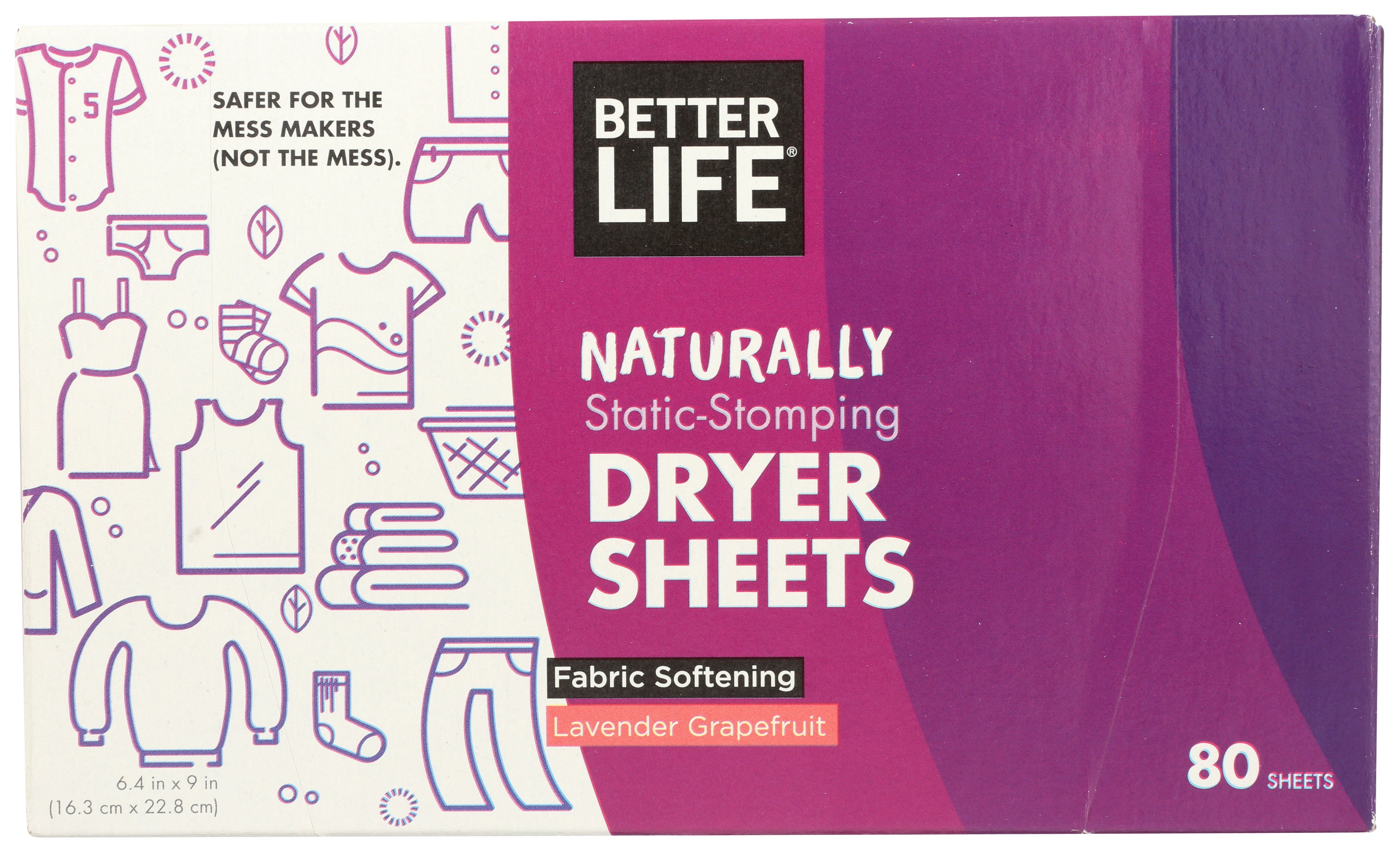 Better Life Dryer Sheets