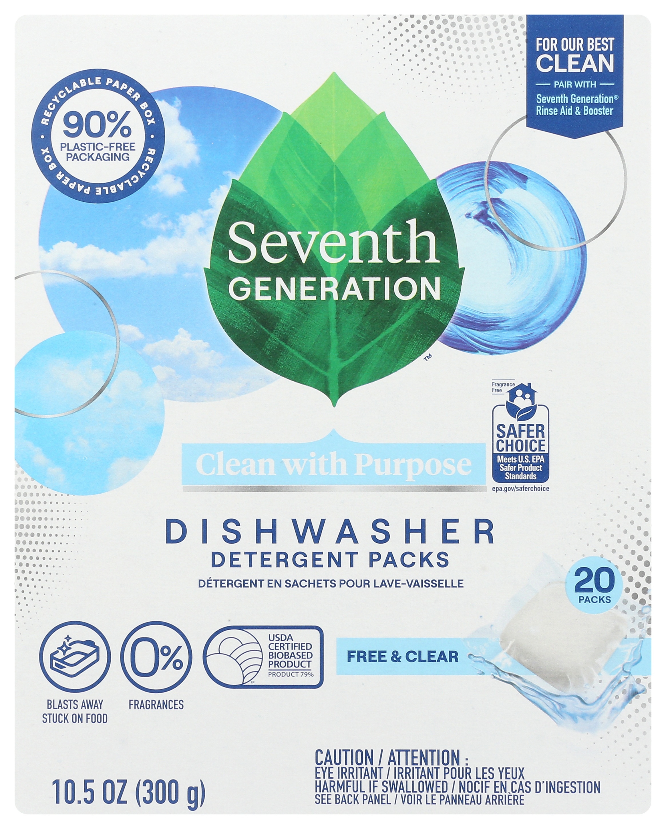 Seventh Generation Dish Detergent Packs