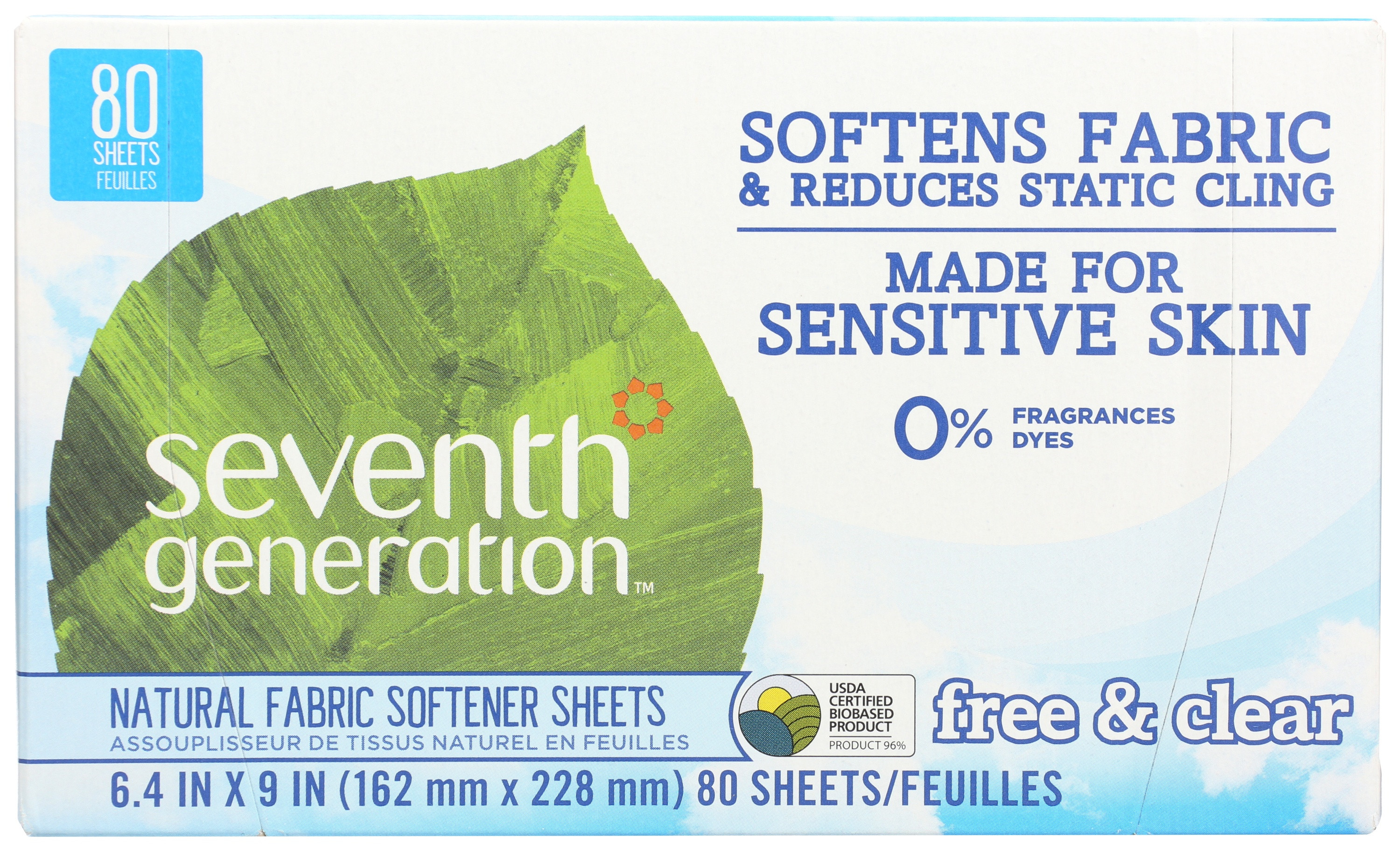 Seventh Generation Fabric Softener Sheets