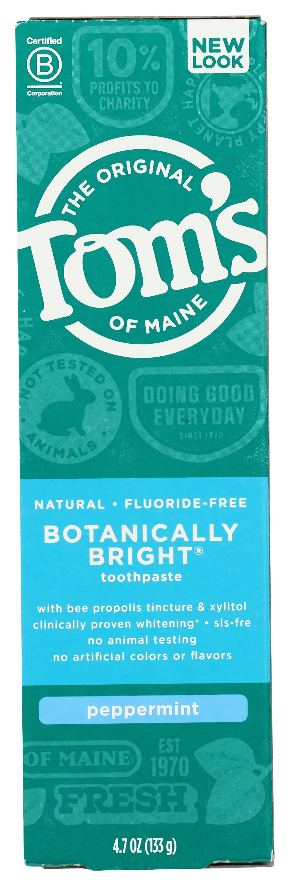 Tom's of Maine Botanically Bright Whitening Toothpaste