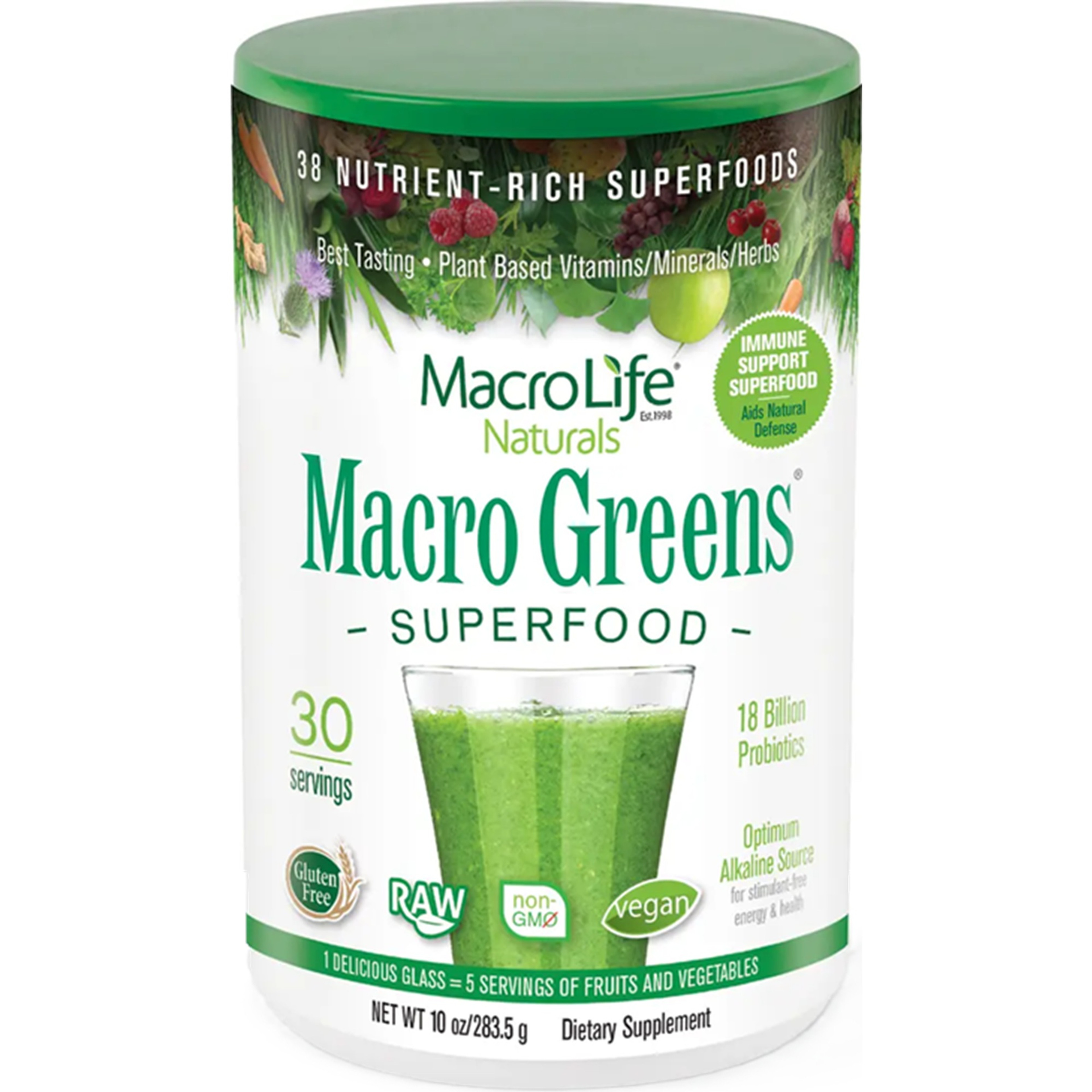 MacroLife Naturals Macro Greens Superfood