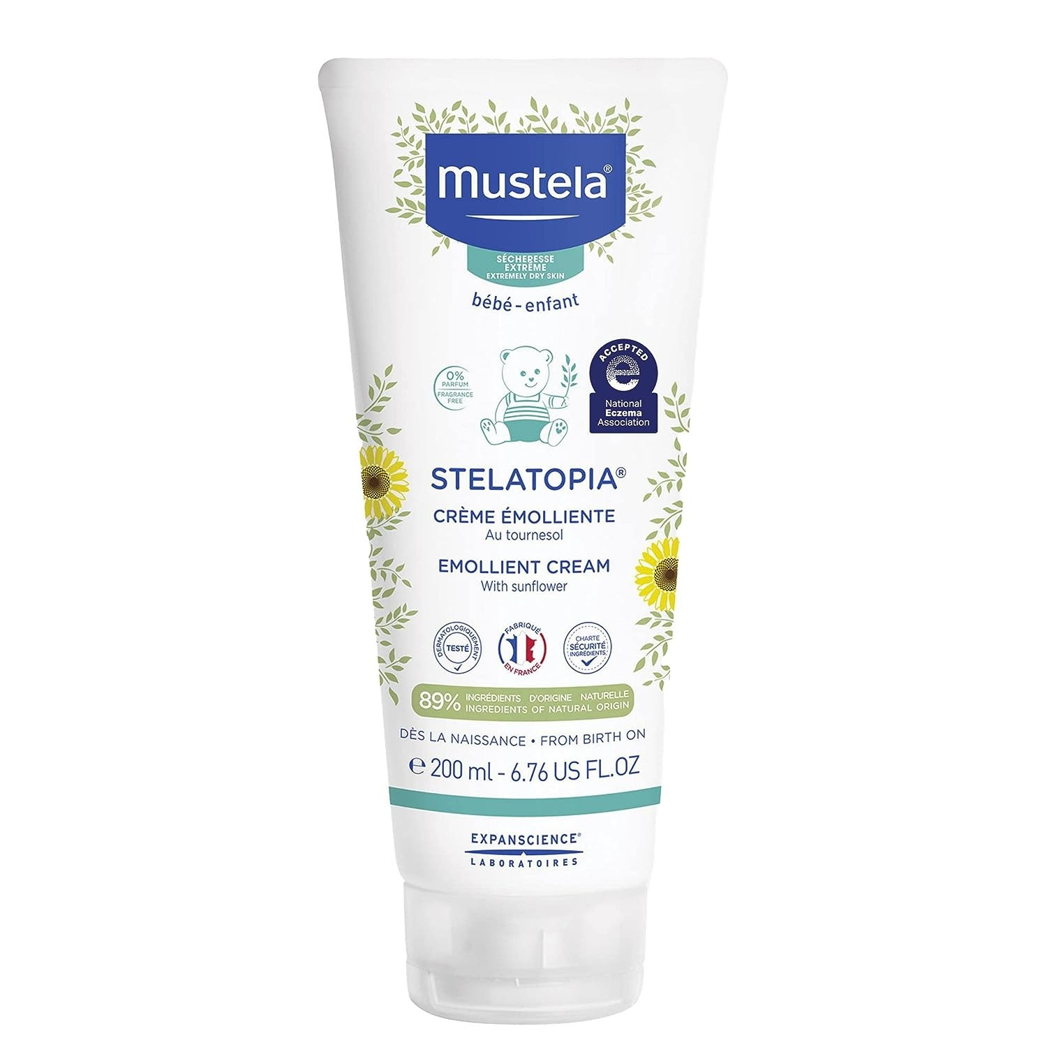 Mustela Stelatopia Emollient Baby Cream
