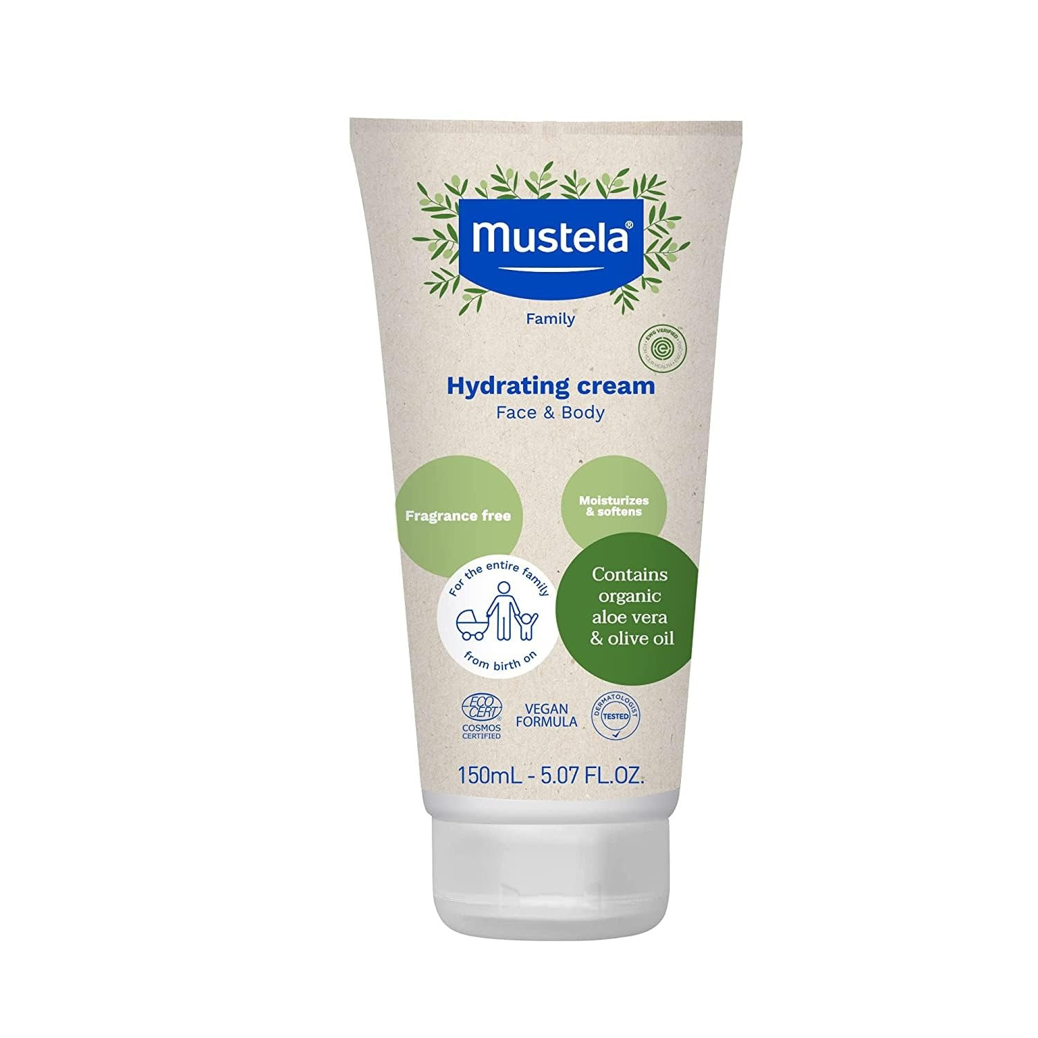 Mustela Organic Hydrating Cream