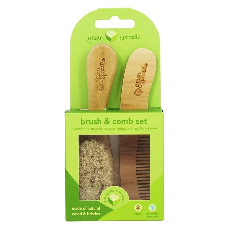 Green Sprouts Baby Brush & Comb Set